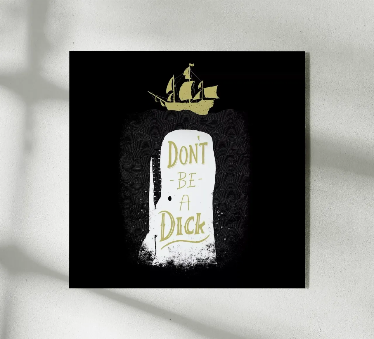 Don't Be a Moby plexiglass da DinoMike