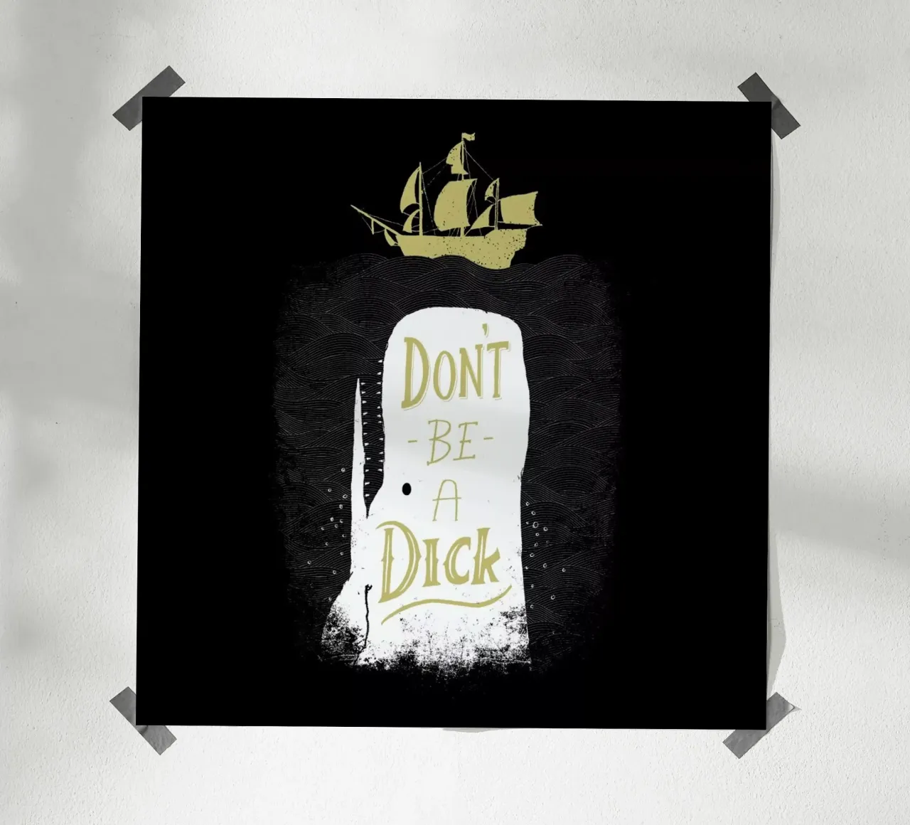 Don't Be a Moby hahnemühle de DinoMike