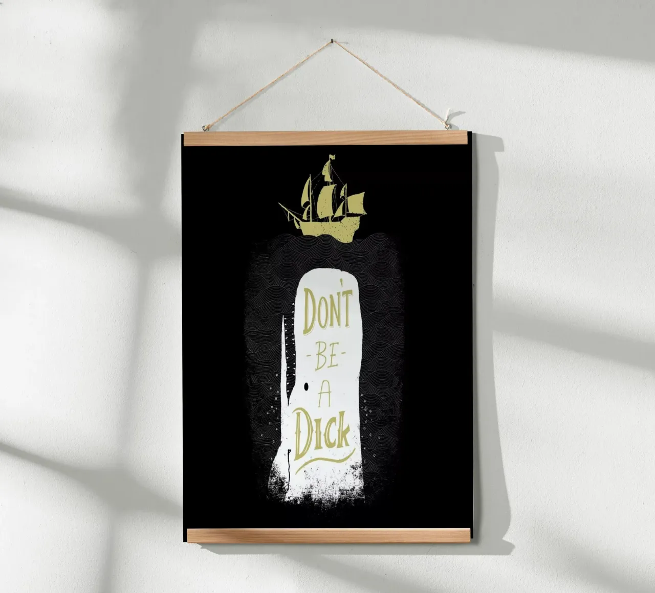 Don't Be a Moby poster da DinoMike