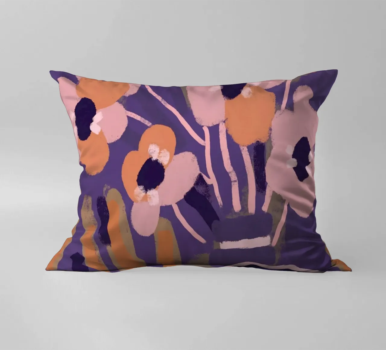 Pastel Flower Impression No 5 cuscino da treechild