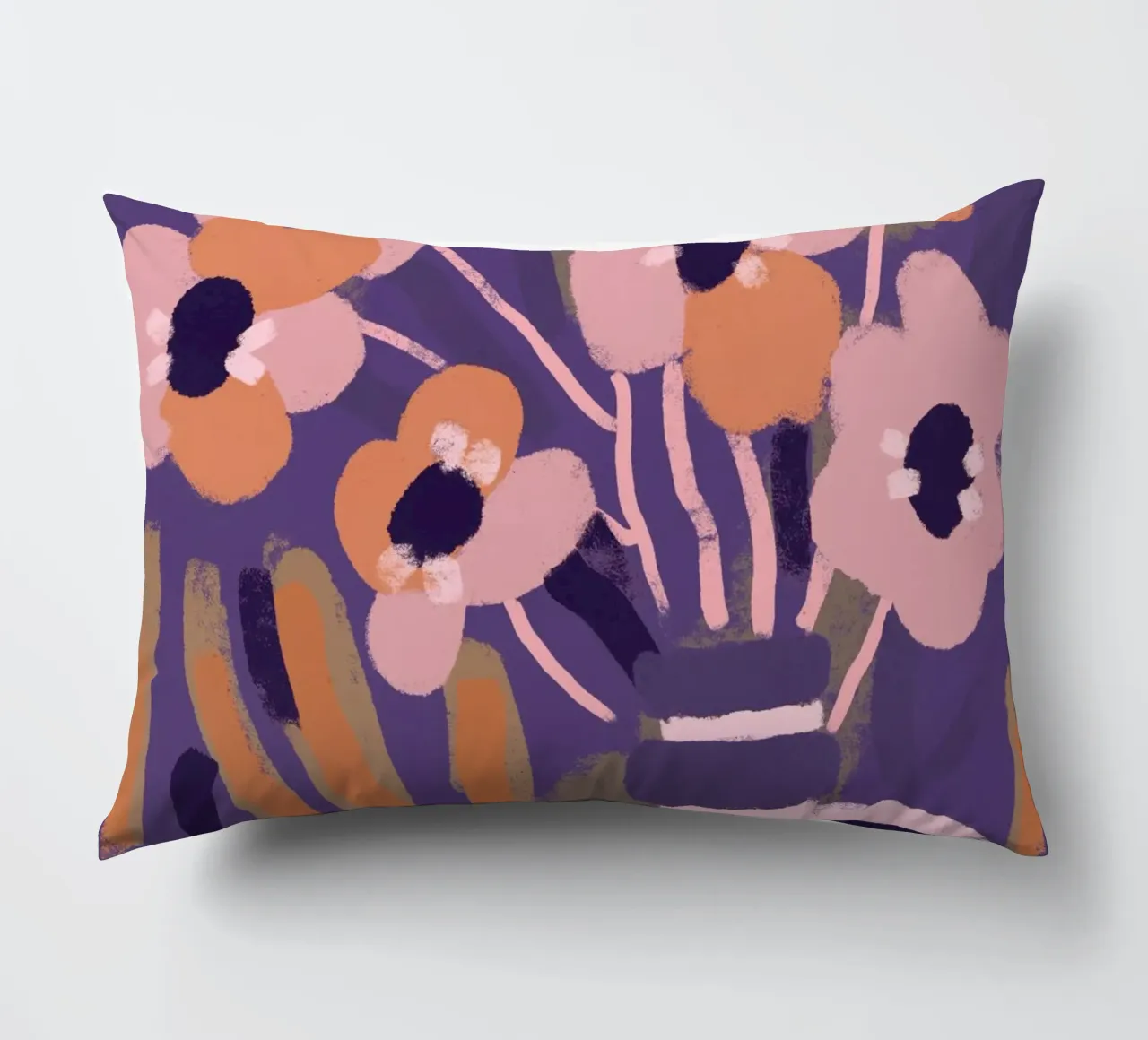 Pastel Flower Impression No 5 cuscino da treechild
