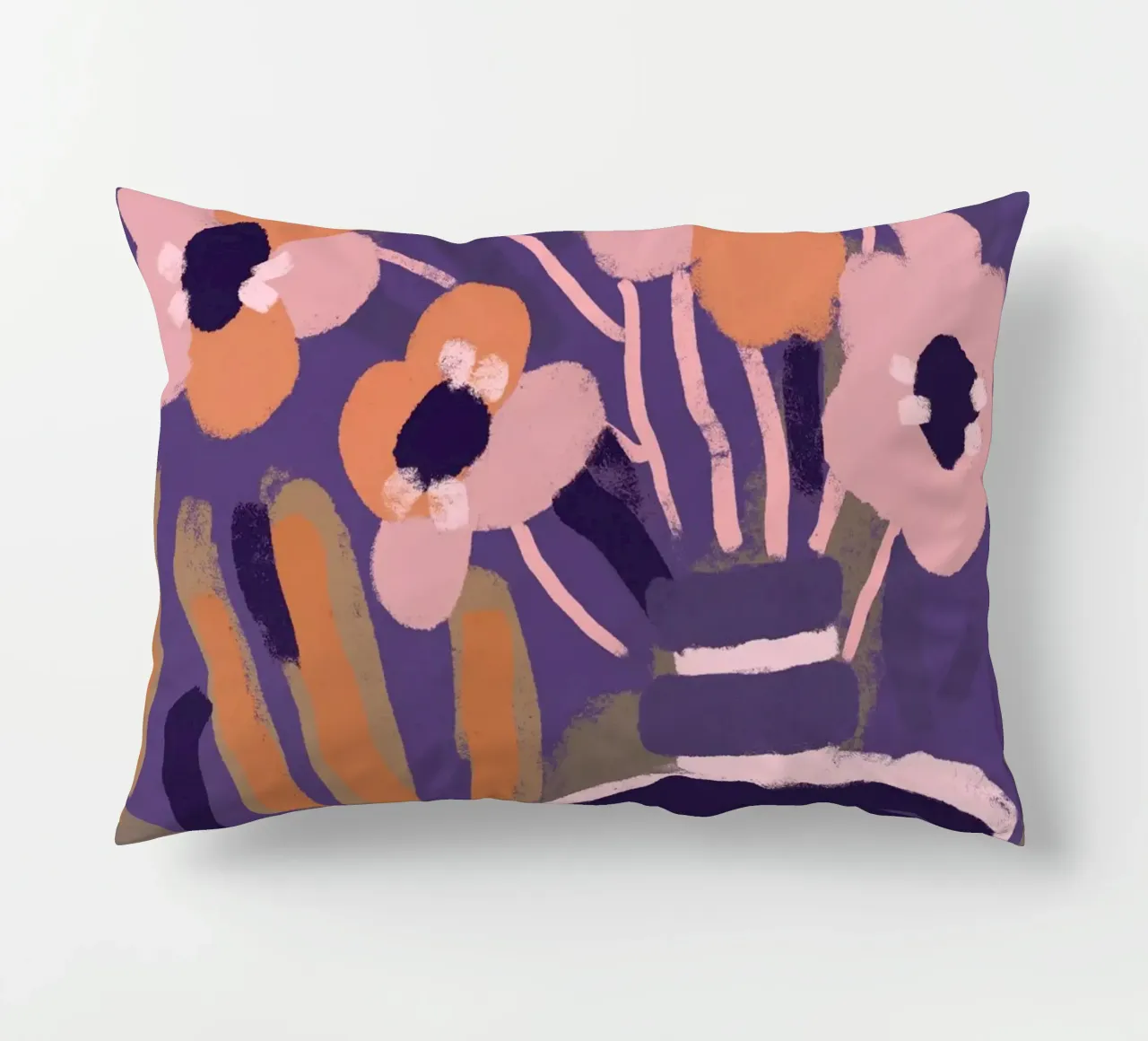 Pastel Flower Impression No 5 cuscino da treechild