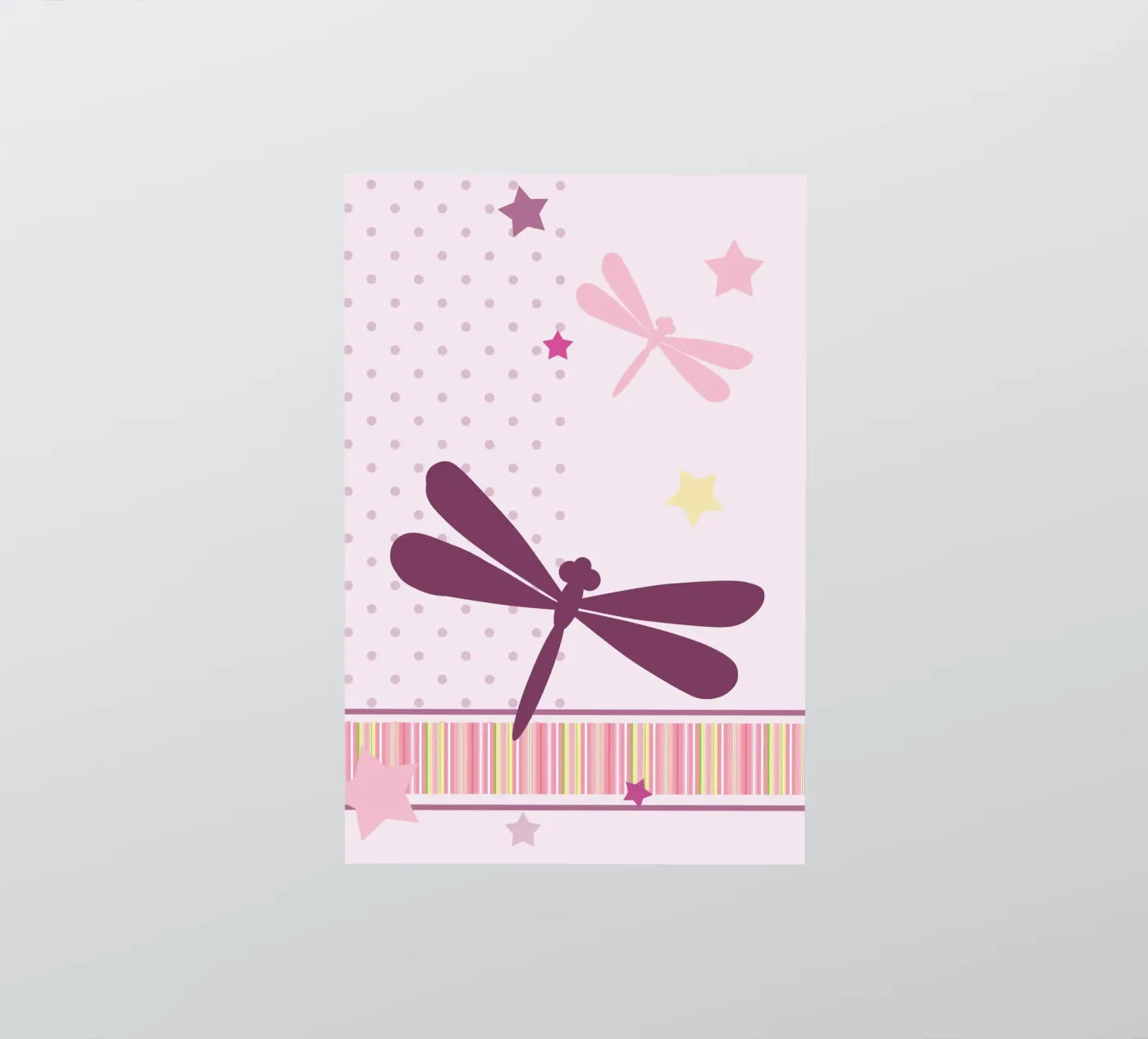 libellule sticker van alexiableu