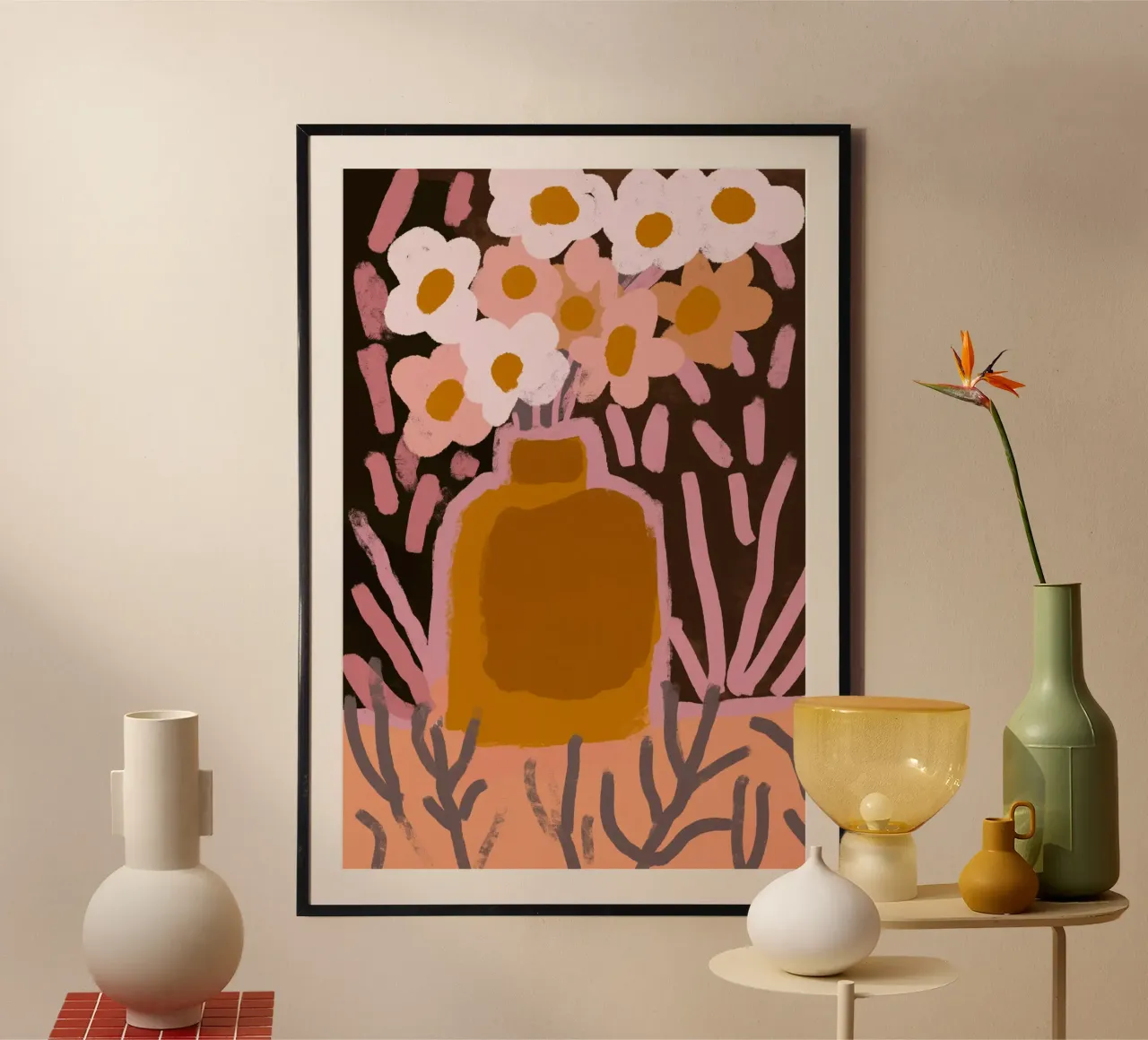 Pastel Flower Impression No 4 poster da treechild