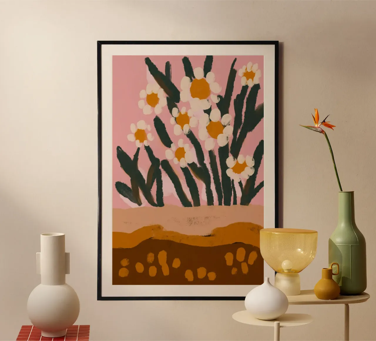 Pastel Flower Impression No 3 poster da treechild