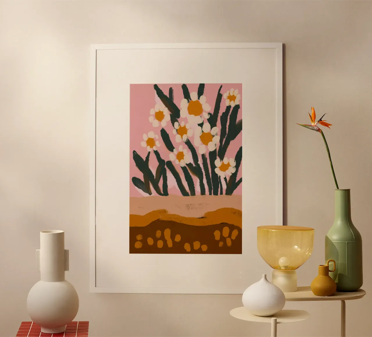 Pastel Flower Impression No 3 poster da treechild