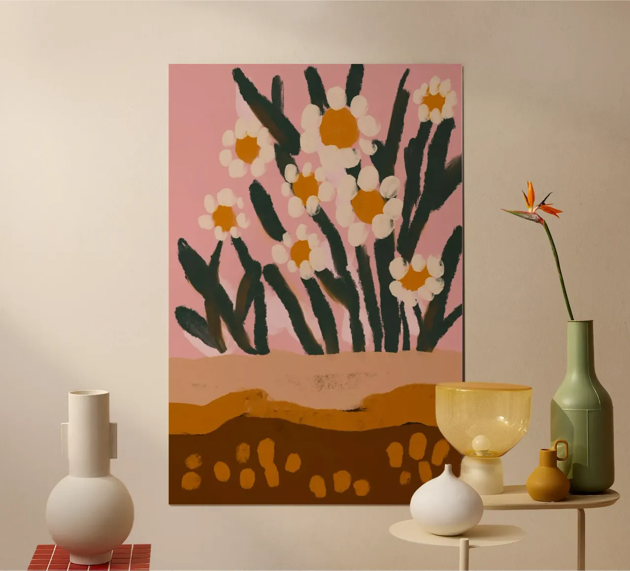 Pastel Flower Impression No 3 poster da treechild
