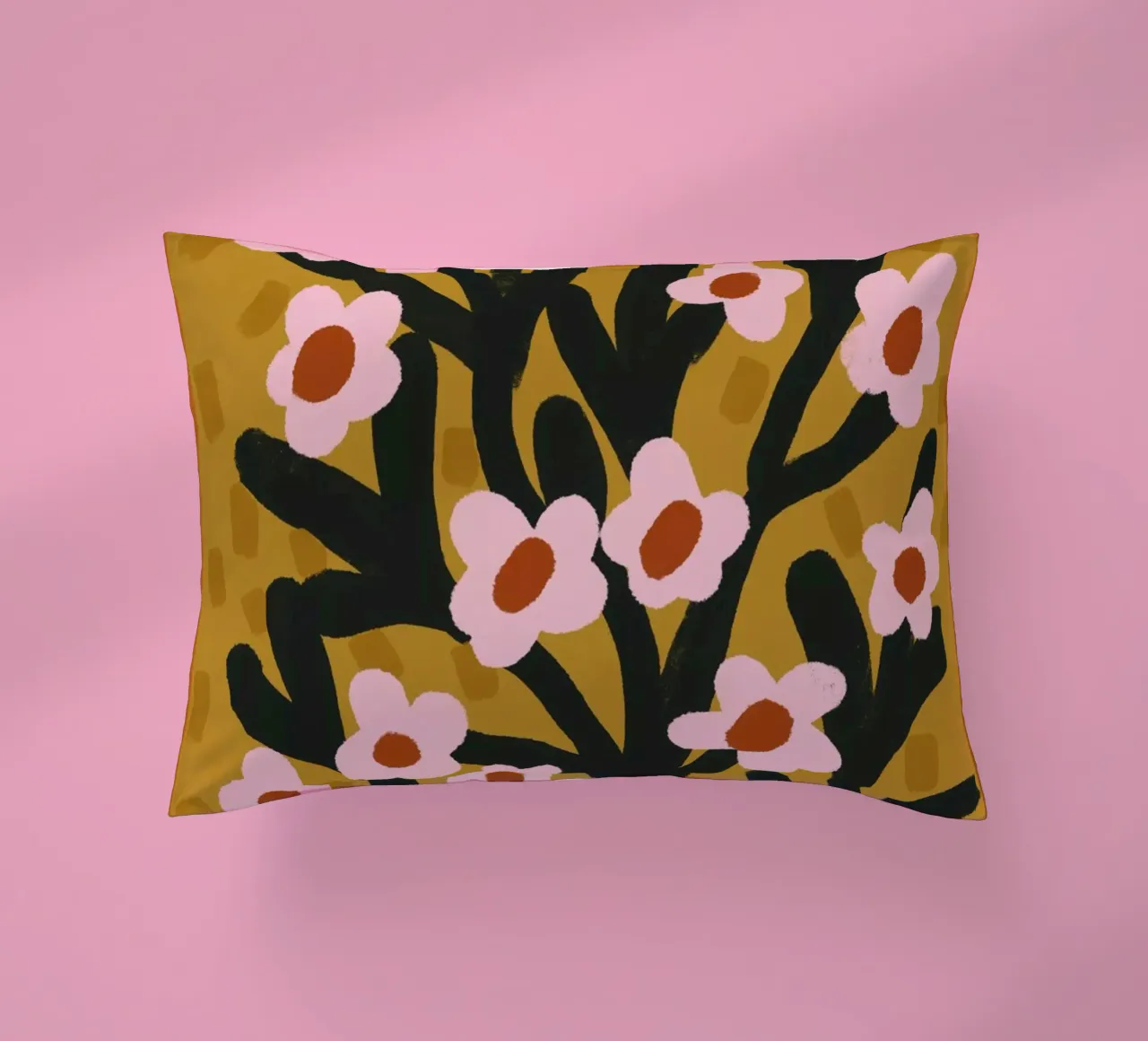 Pastel Flower Impression No 2 cuscino da treechild