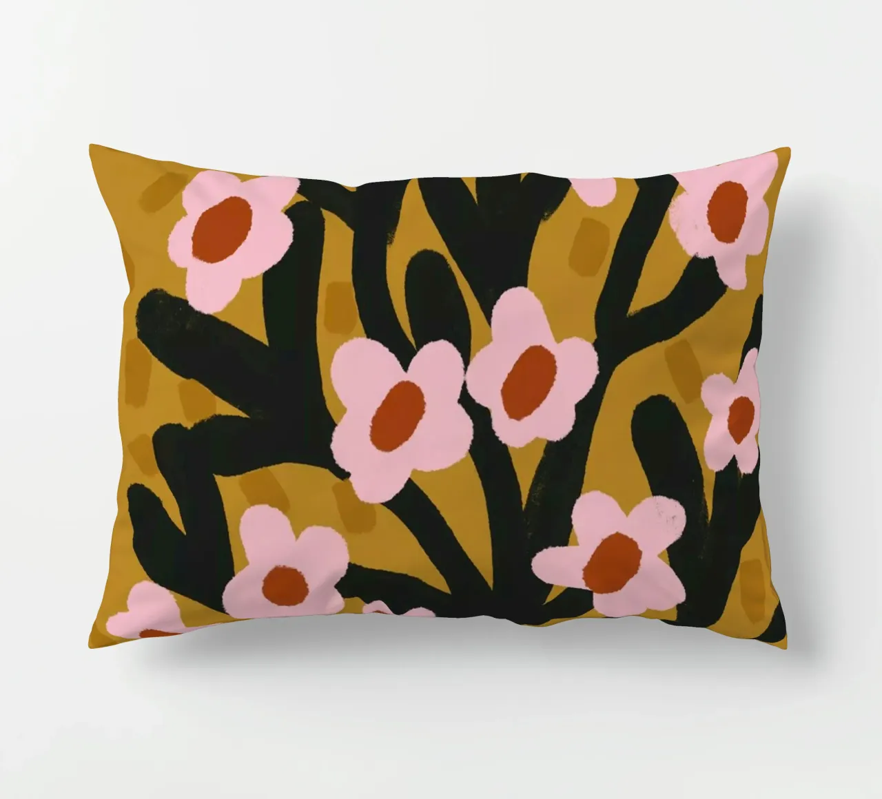 Pastel Flower Impression No 2 cuscino da treechild