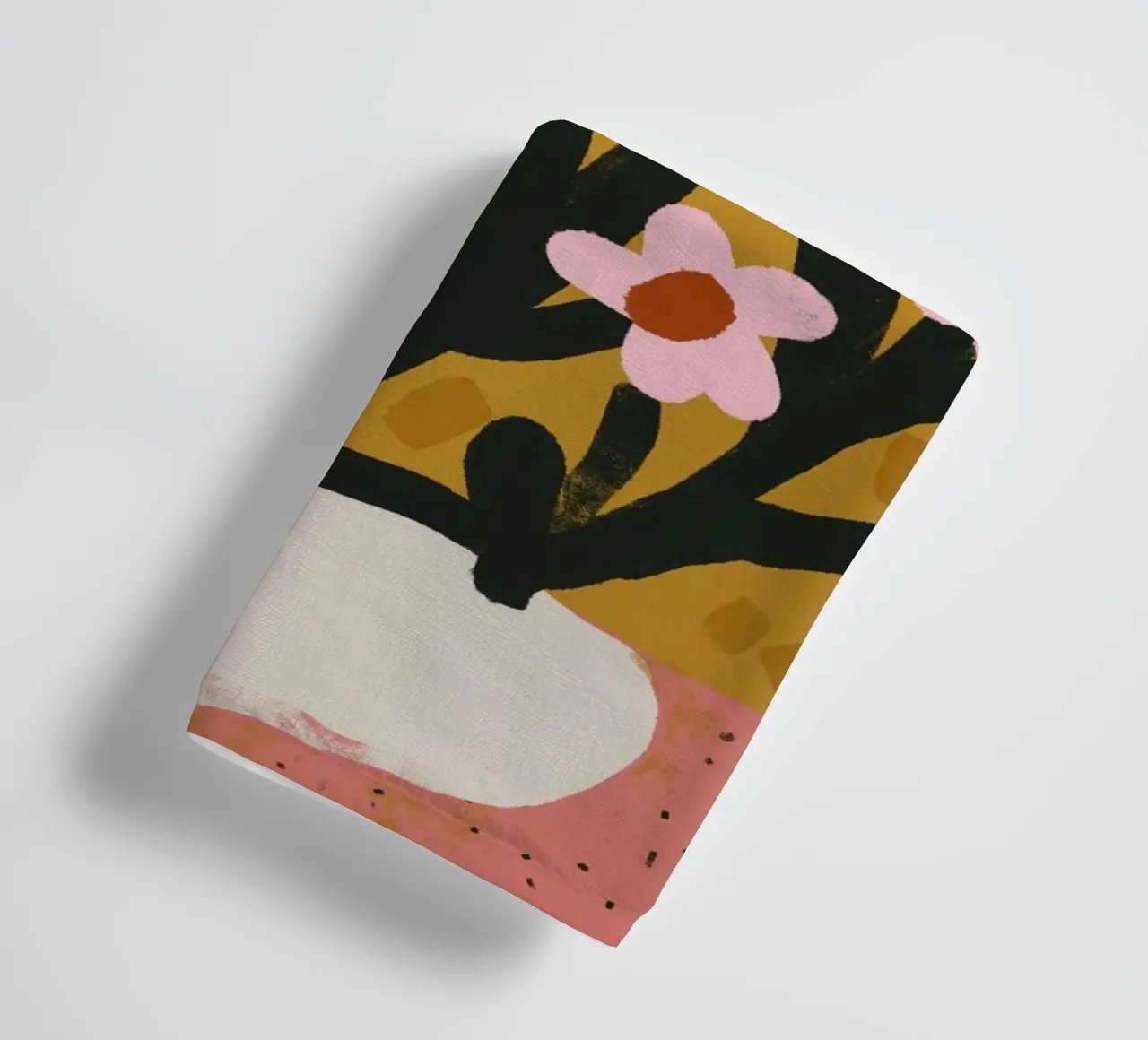 Pastel Flower Impression No 2 asciugamano da bagno da treechild