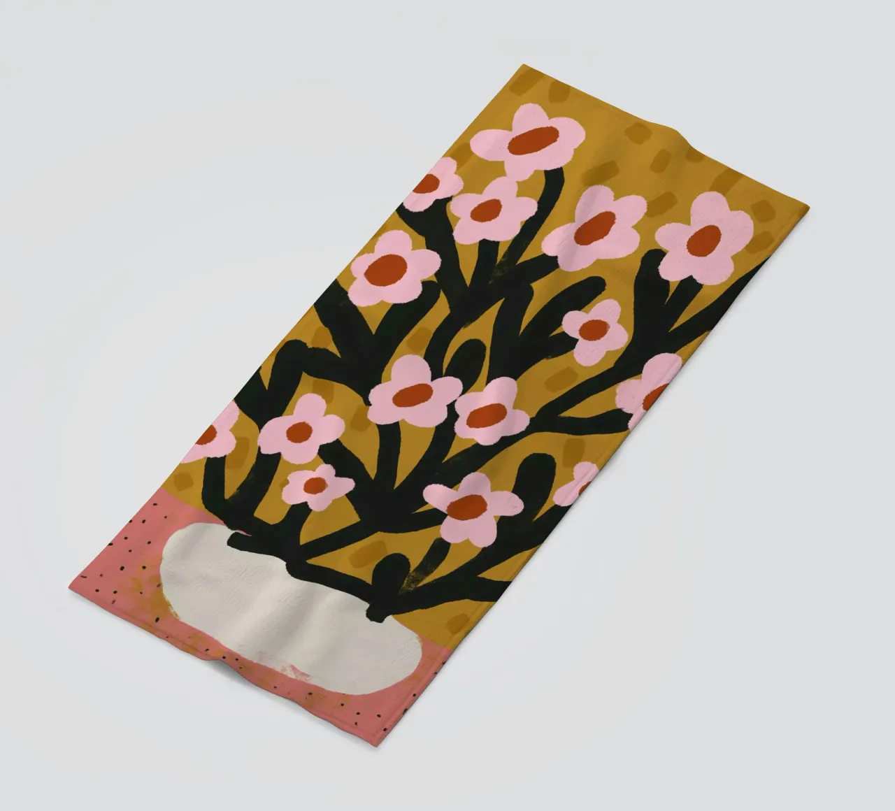 Pastel Flower Impression No 2 telo mare da treechild