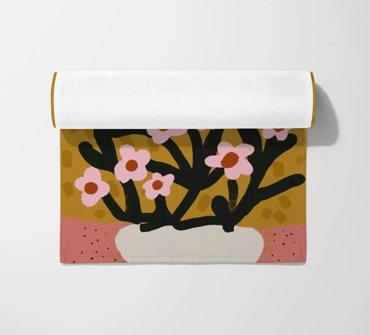 Pastel Flower Impression No 2 telo mare da treechild