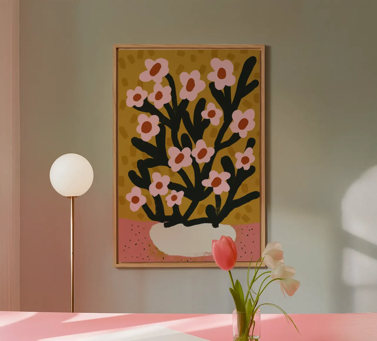 Pastel Flower Impression No 2 forex plate by treechild