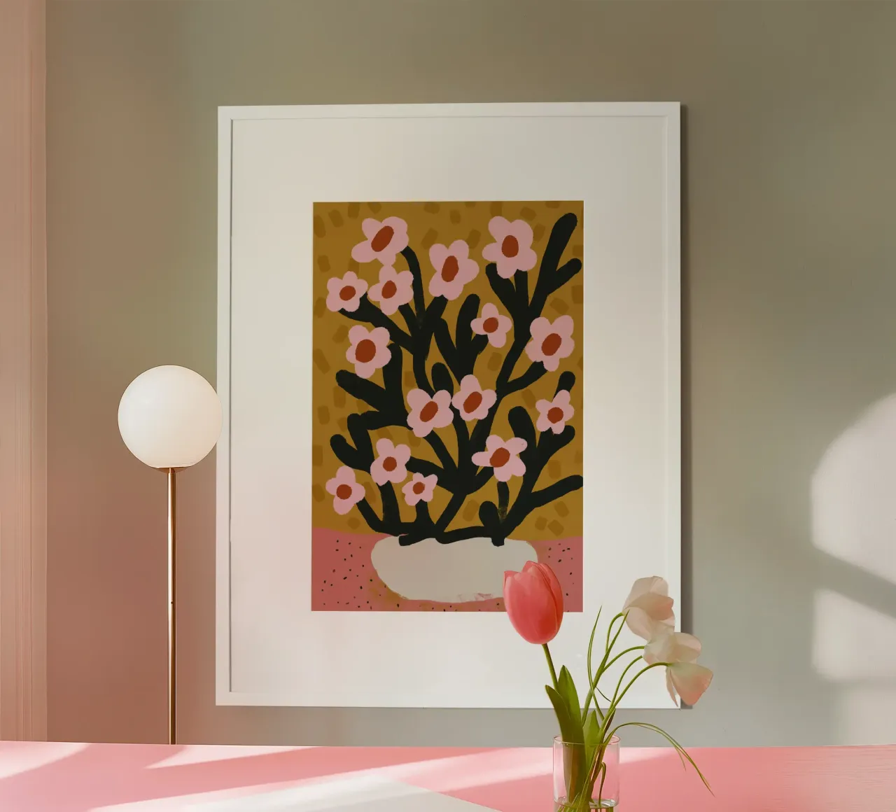 Pastel Flower Impression No 2 Hahnemühle von treechild