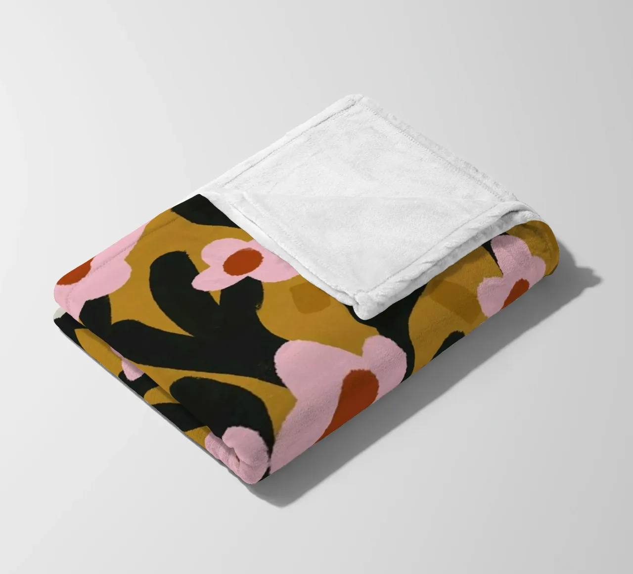 Pastel Flower Impression No 2 coperta in pile da treechild