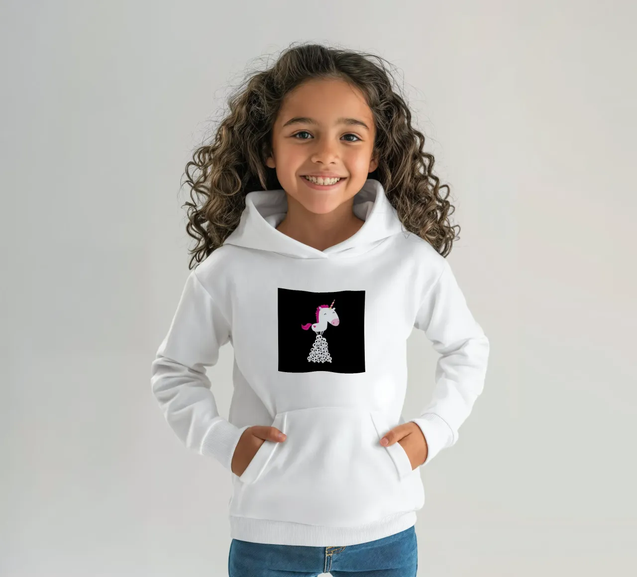 Killer Unicorn Kinder Hoodie von DinoMike
