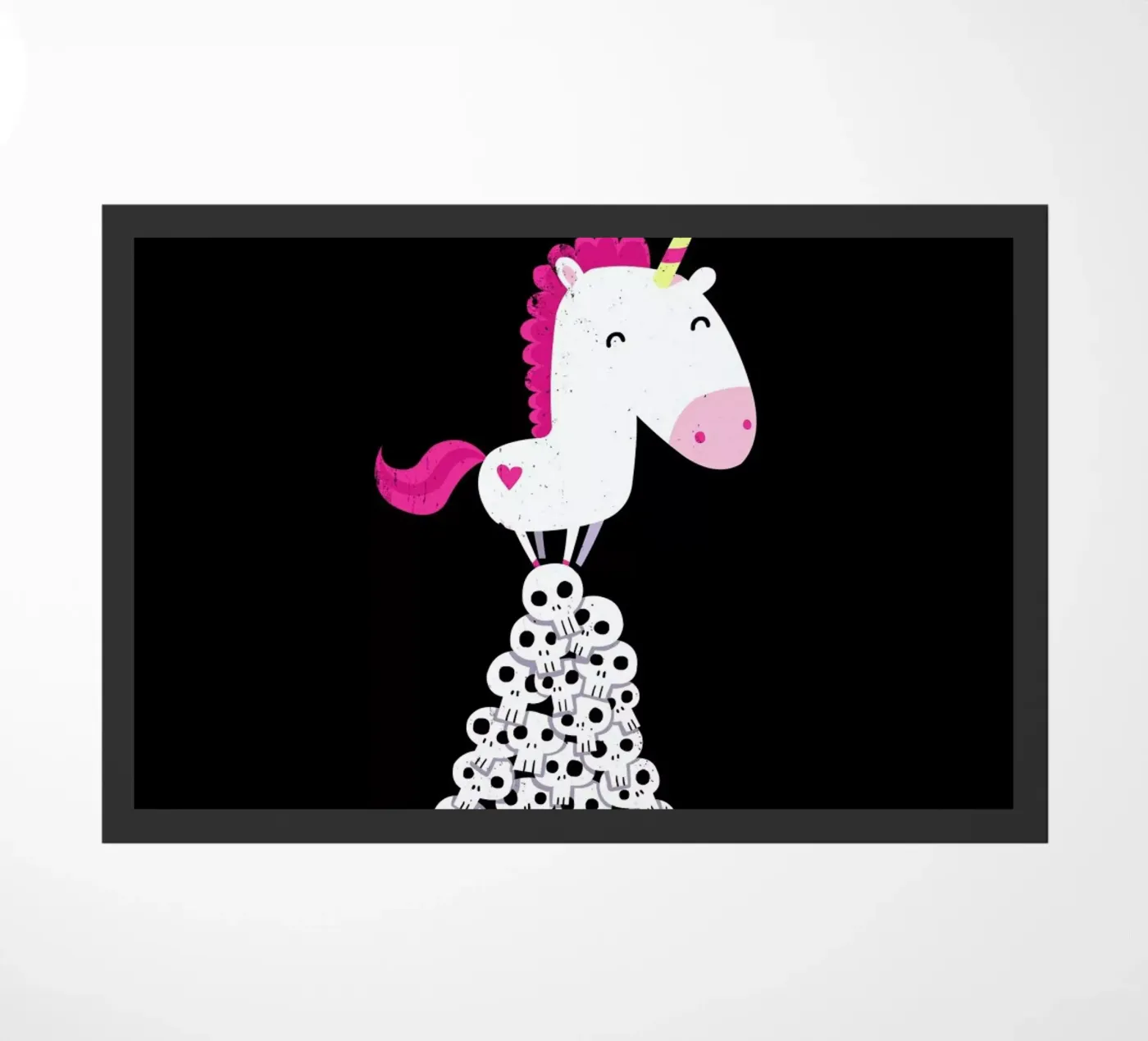 Killer Unicorn Fußmatte von DinoMike