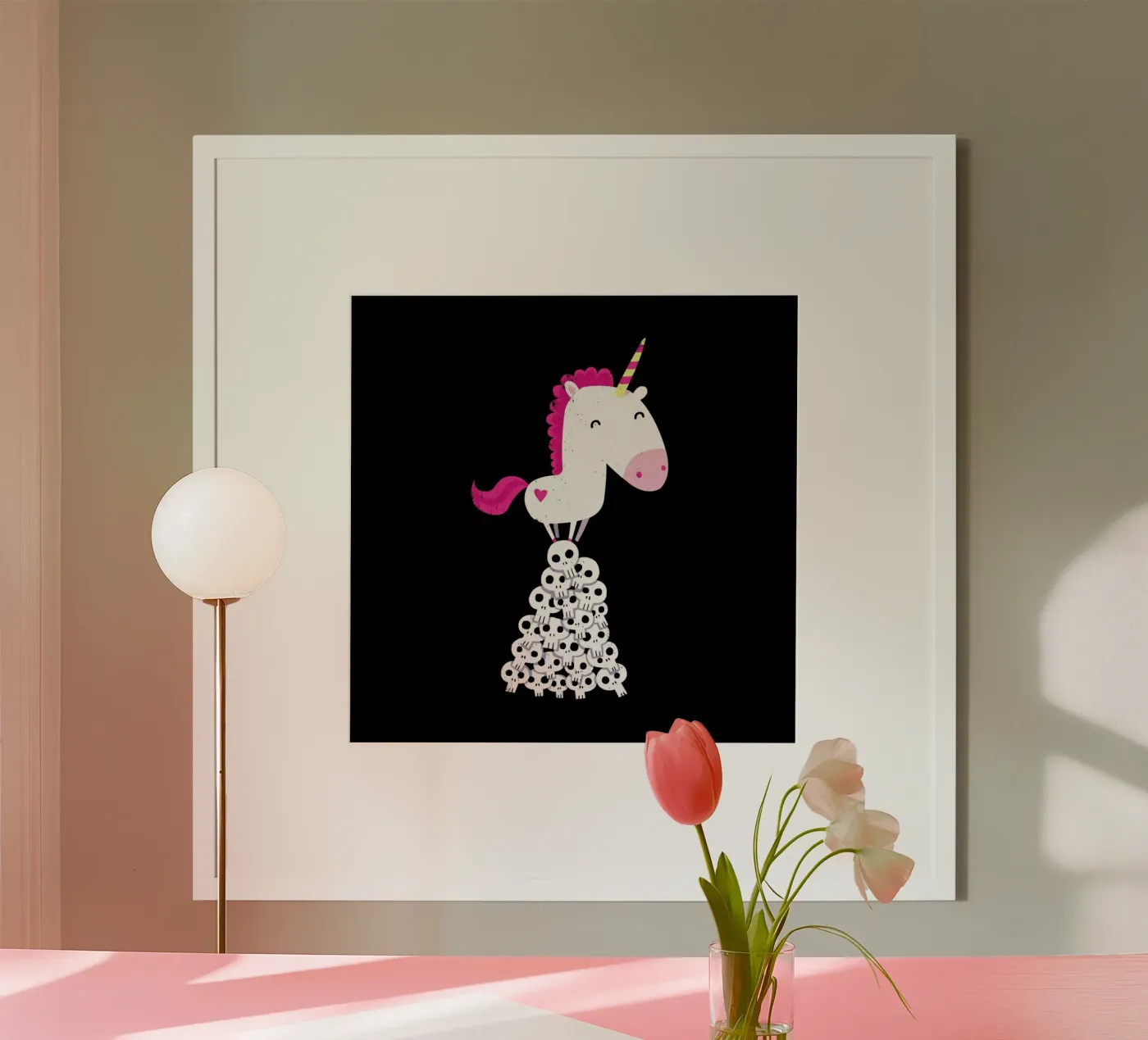 Killer Unicorn poster van DinoMike