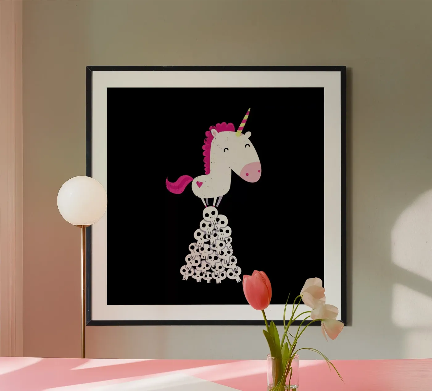 Killer Unicorn poster van DinoMike