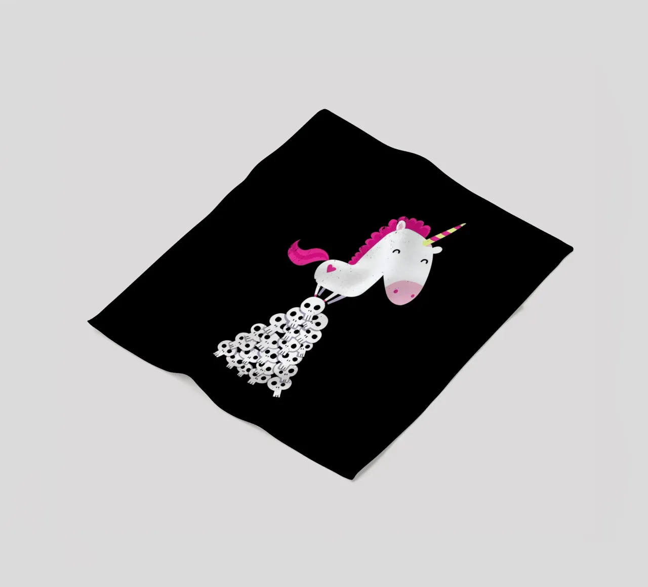 Killer Unicorn coperta in pile da DinoMike