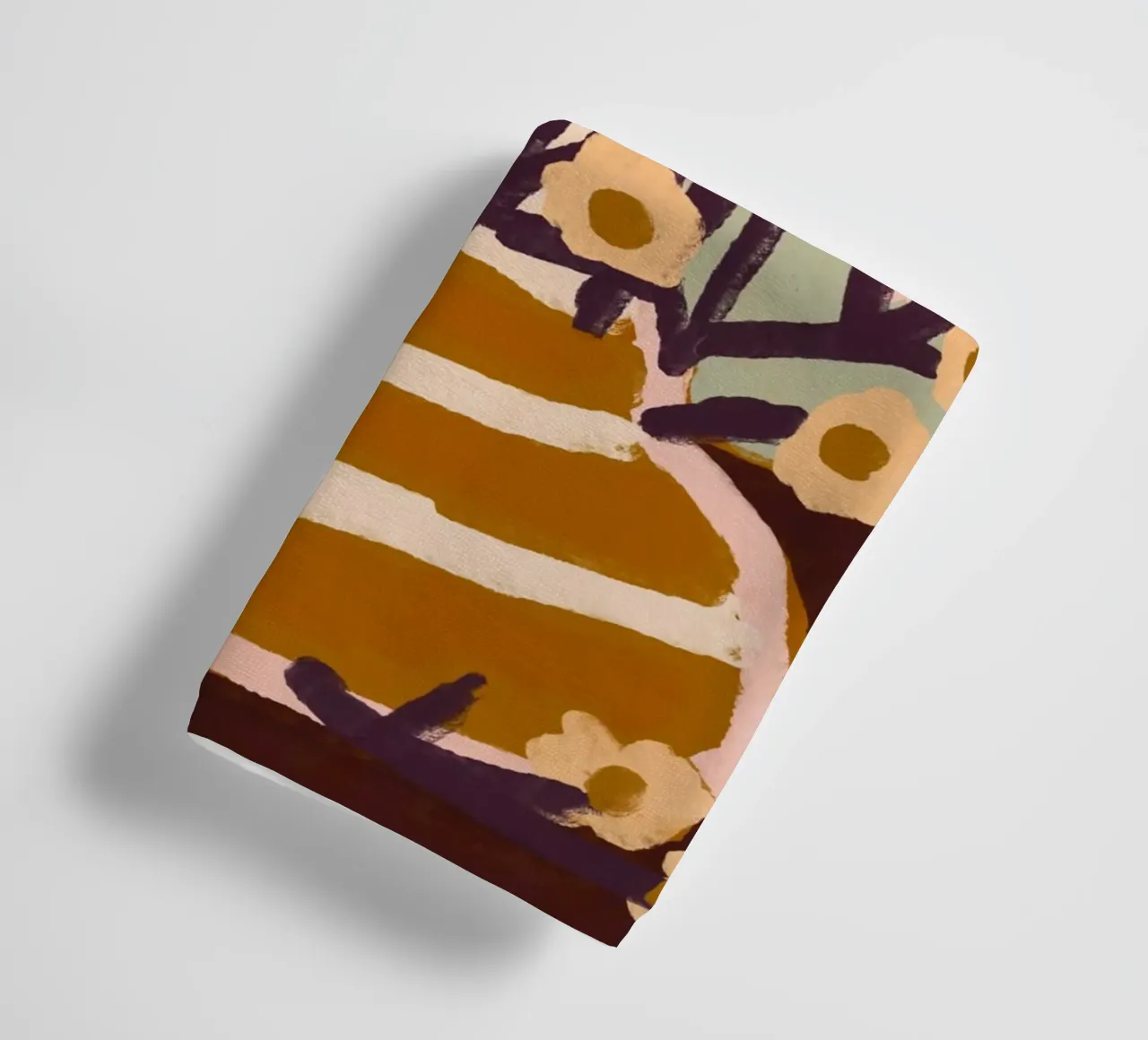 Pastel Flower Impression No 7 asciugamano da bagno da treechild