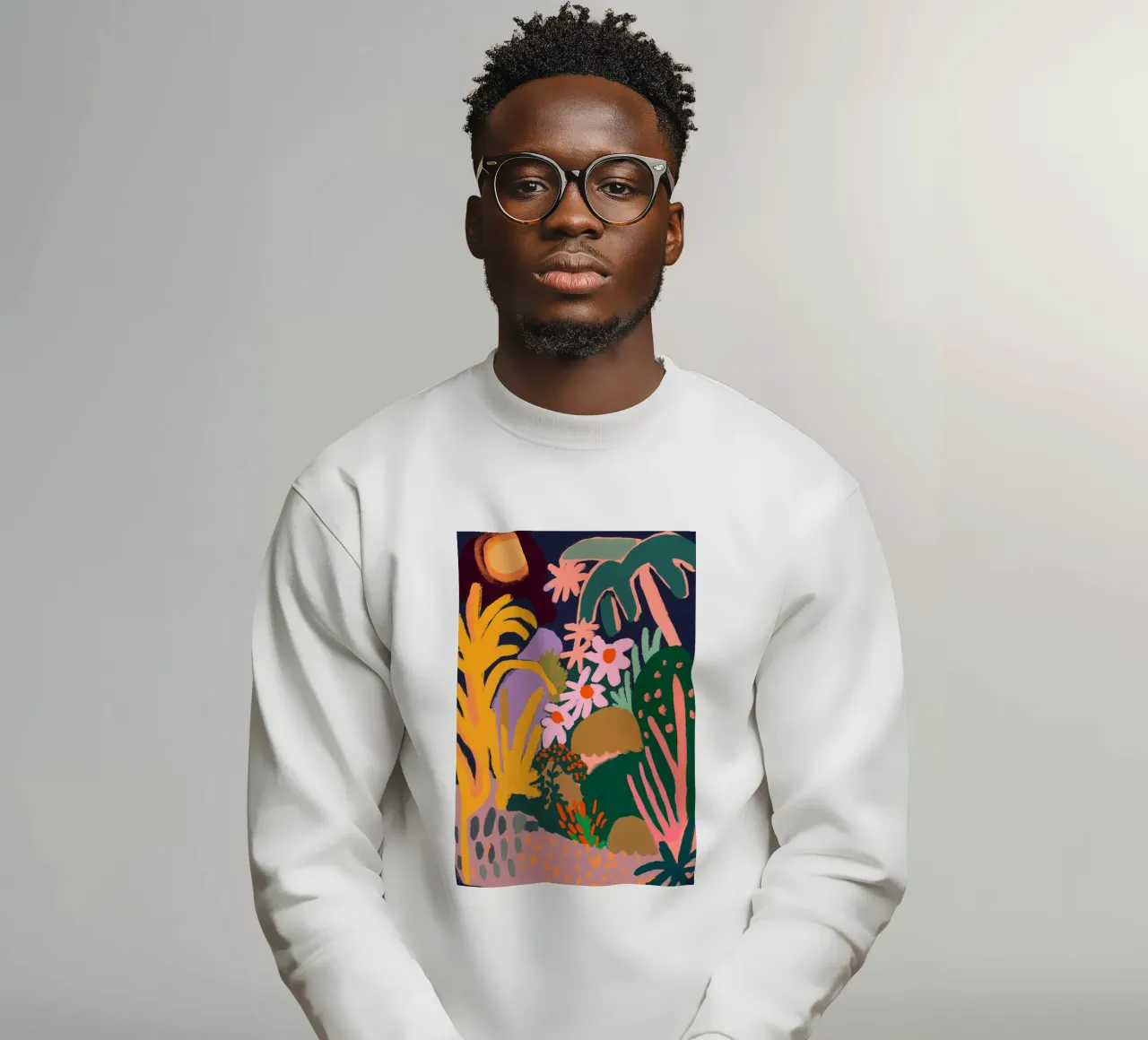 Moon Island felpa da treechild