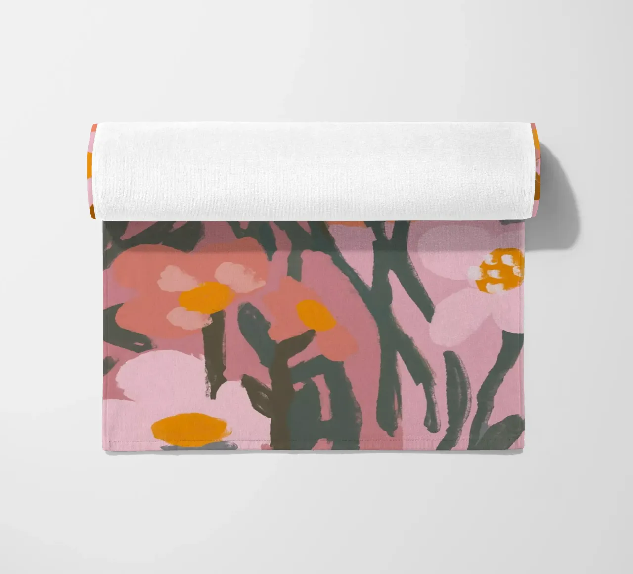 Pastel Flower Impression No 8 telo mare da treechild
