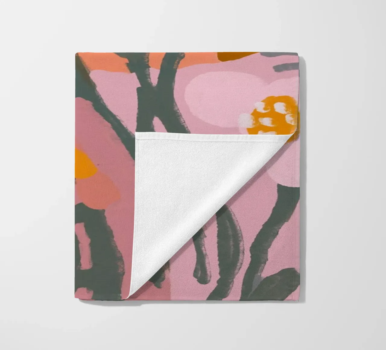 Pastel Flower Impression No 8 telo mare da treechild