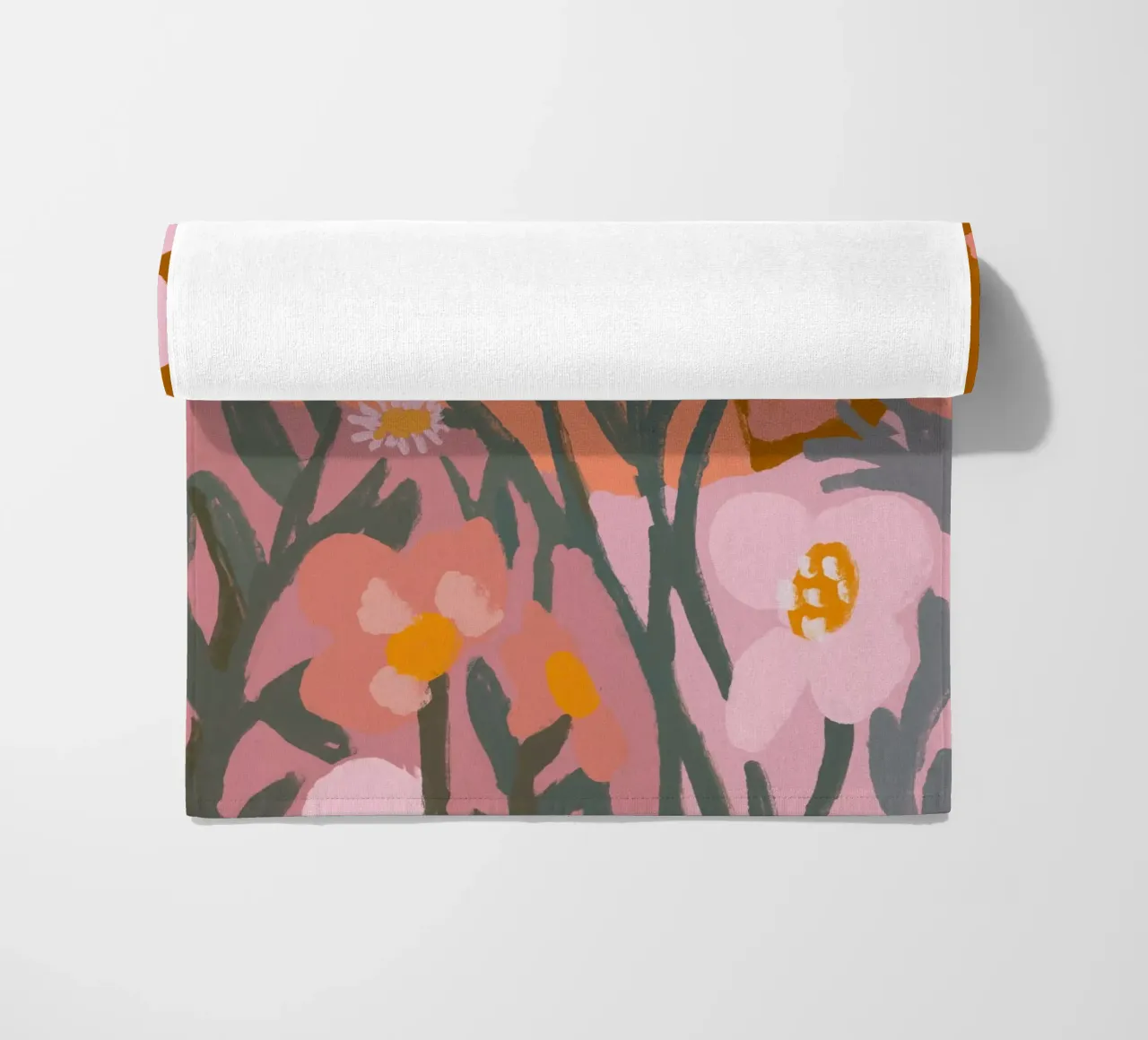 Pastel Flower Impression No 8 telo mare da treechild