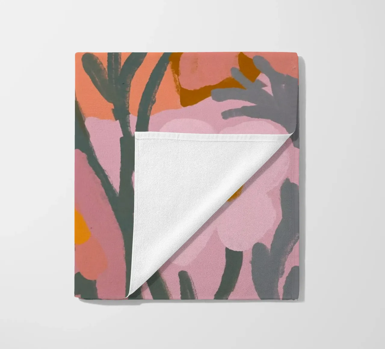 Pastel Flower Impression No 8 telo mare da treechild