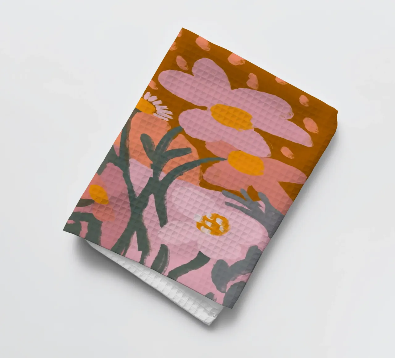 Pastel Flower Impression No 8 canovaccio da cucina da treechild