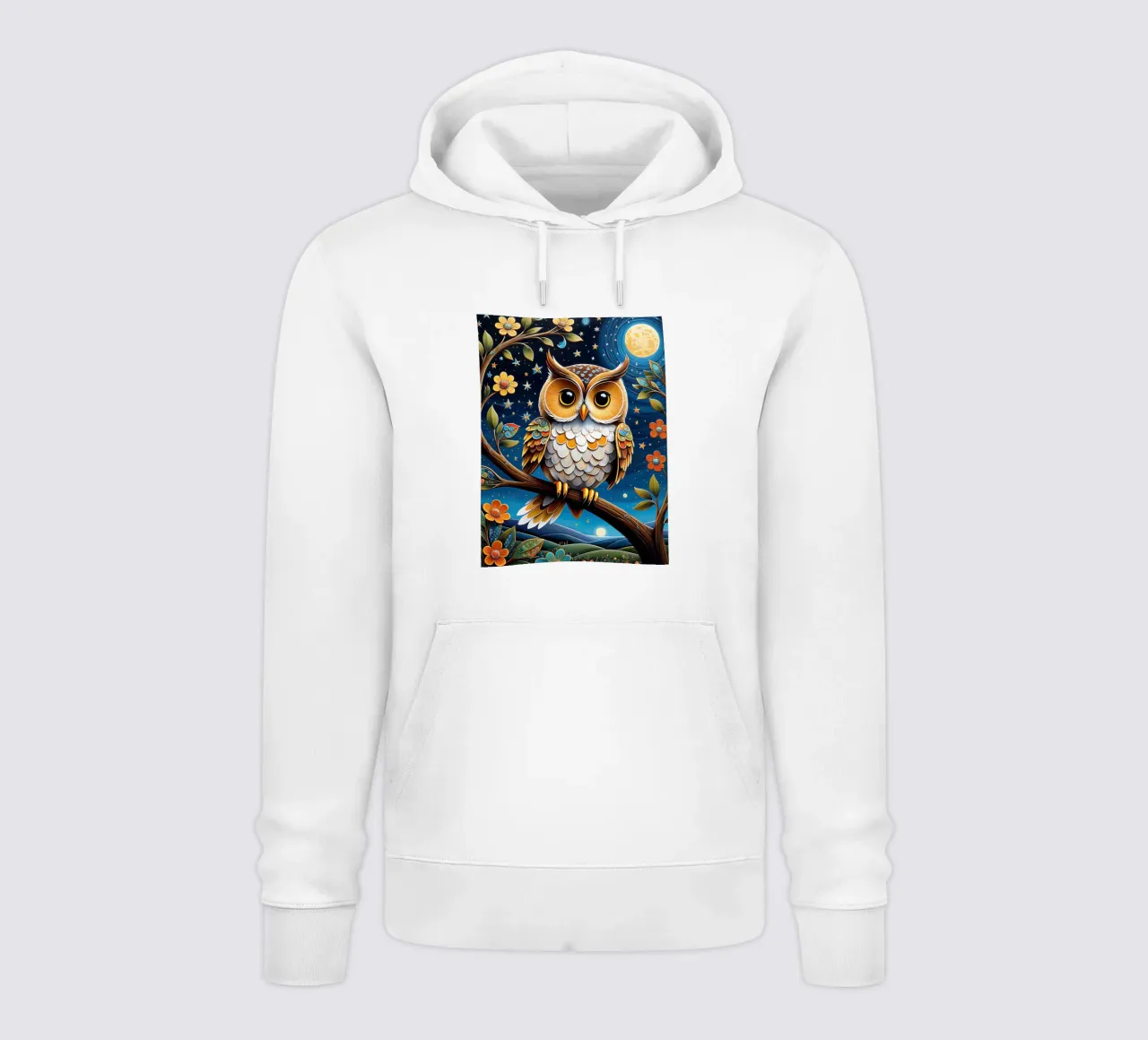 Die Eule Hoodie von 🎁 NOBELART