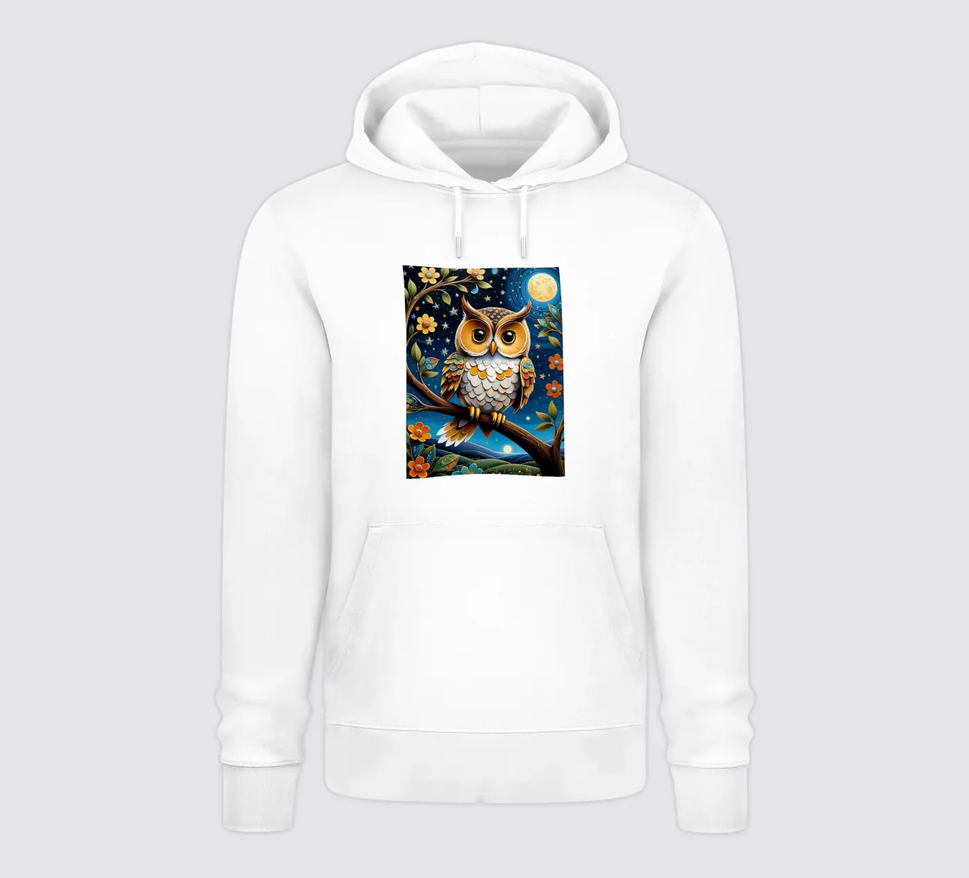 Die Eule Hoodie von 🎁 NOBELART