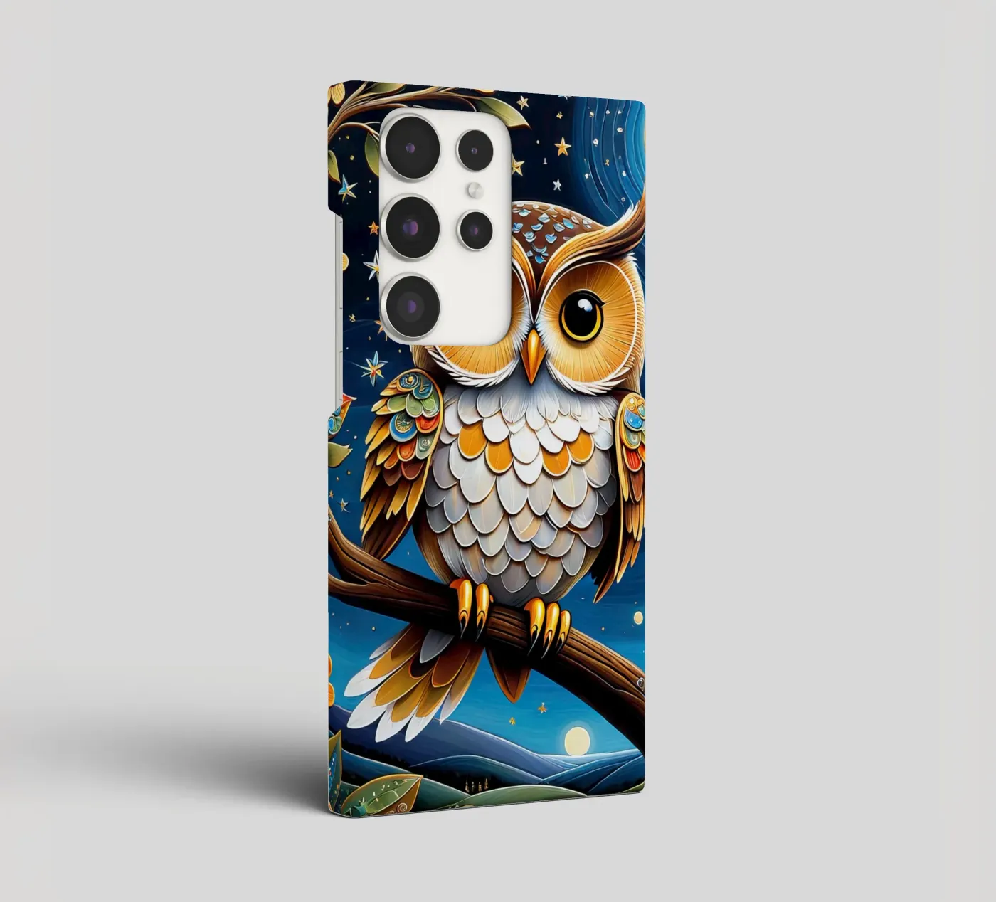 The owl Samsung Hülle von 🎁 NOBELART
