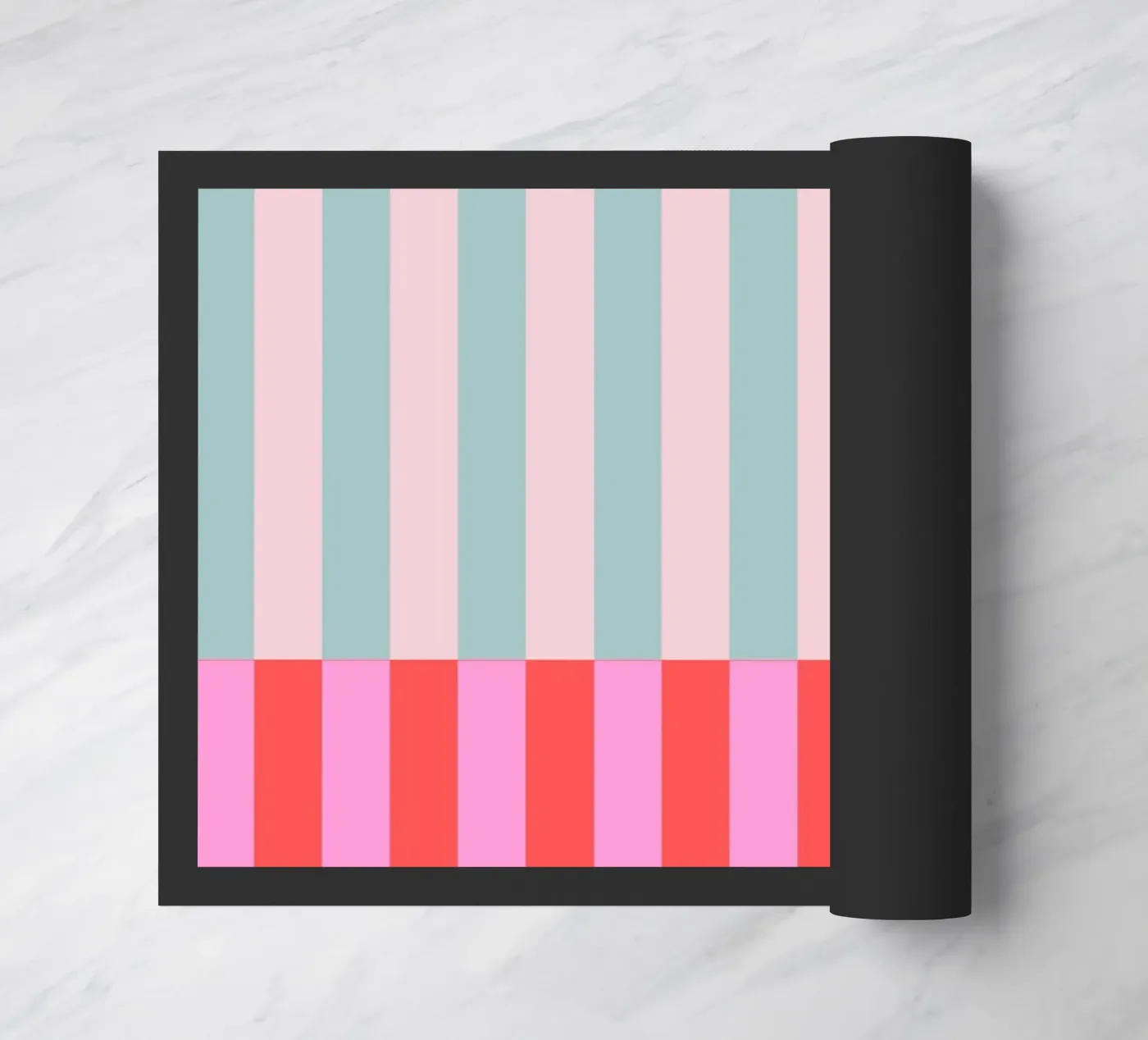 Retro stripes zerbino da Happypatterns