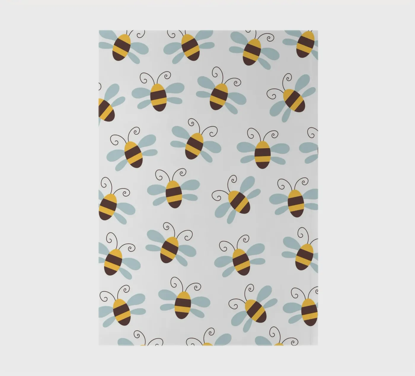 Bees pattern quaderno da Happypatterns