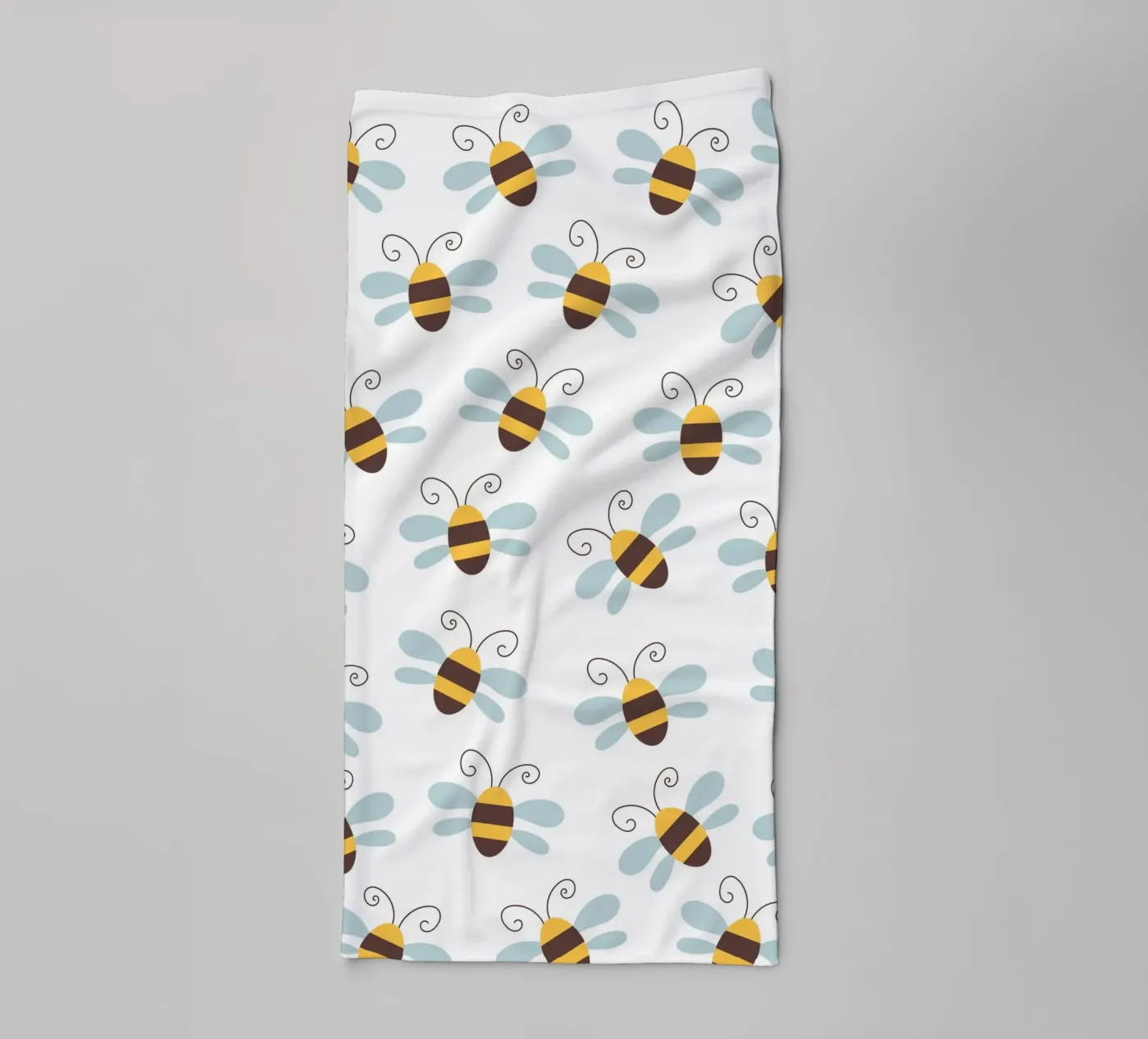 Bees pattern Handtuch von Happypatterns
