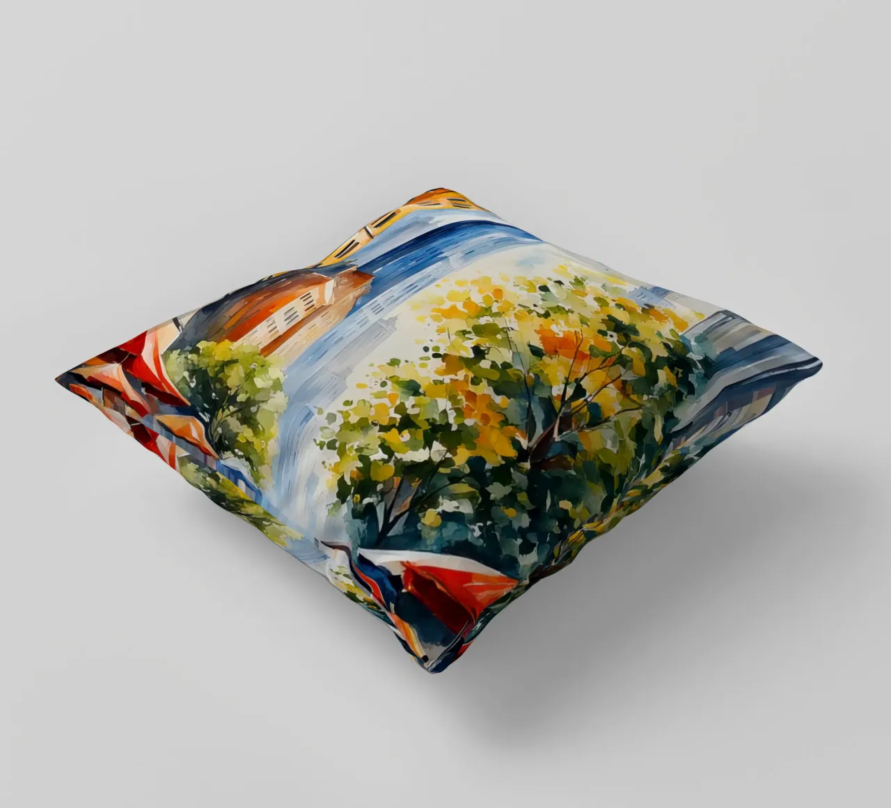 Acquerello di New York cuscino da 🎁 ARTVI-SHOP