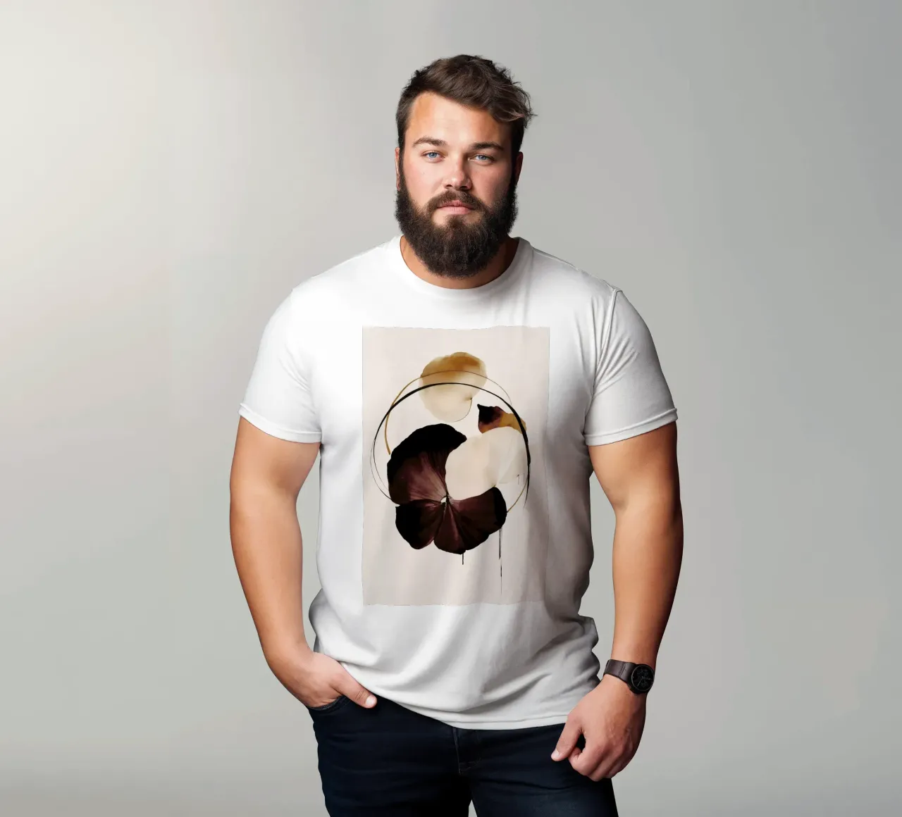 Halo flowers No 10 t-shirt da treechild