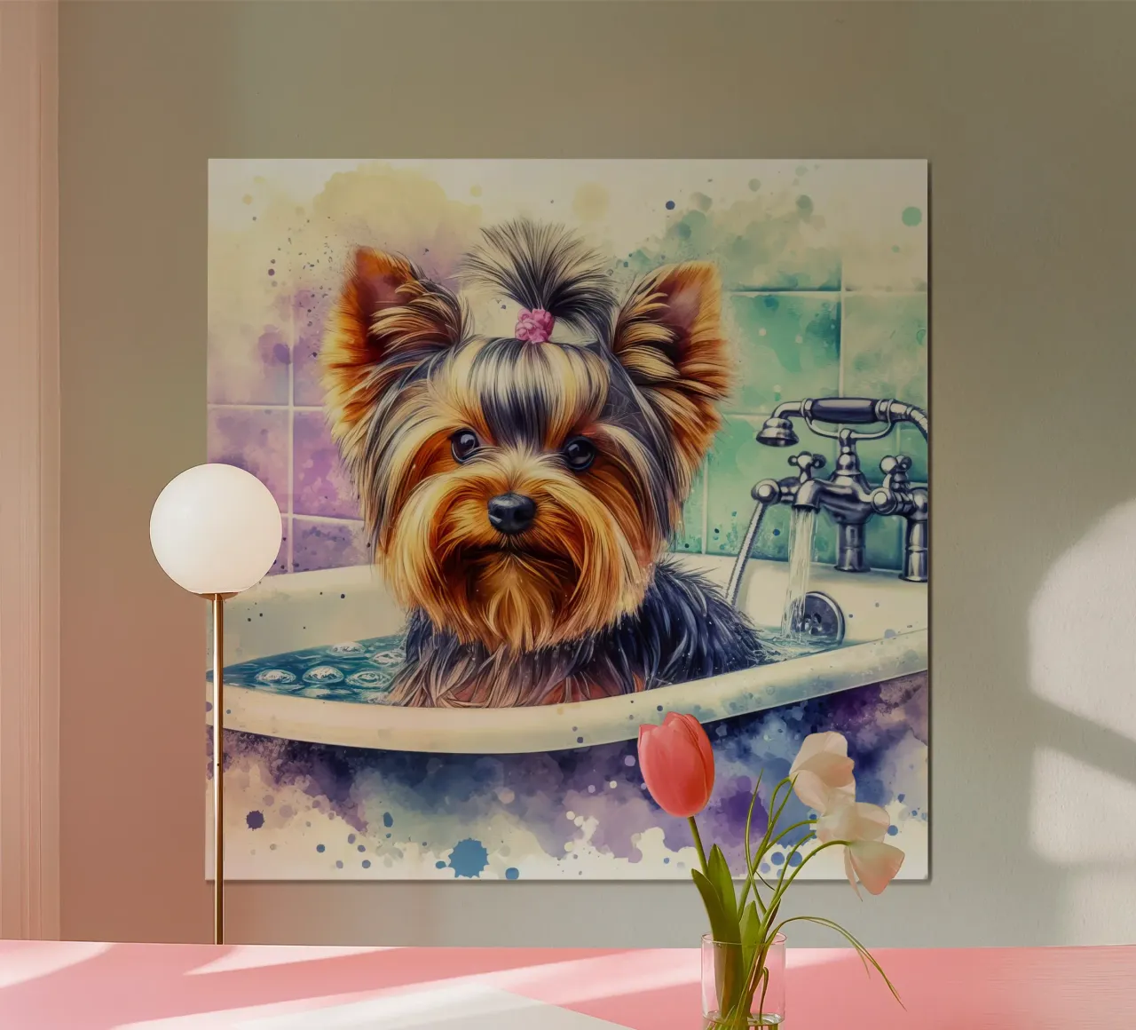 Yorkshire terrier hahnemühle by 🎁 ARTVI-SHOP