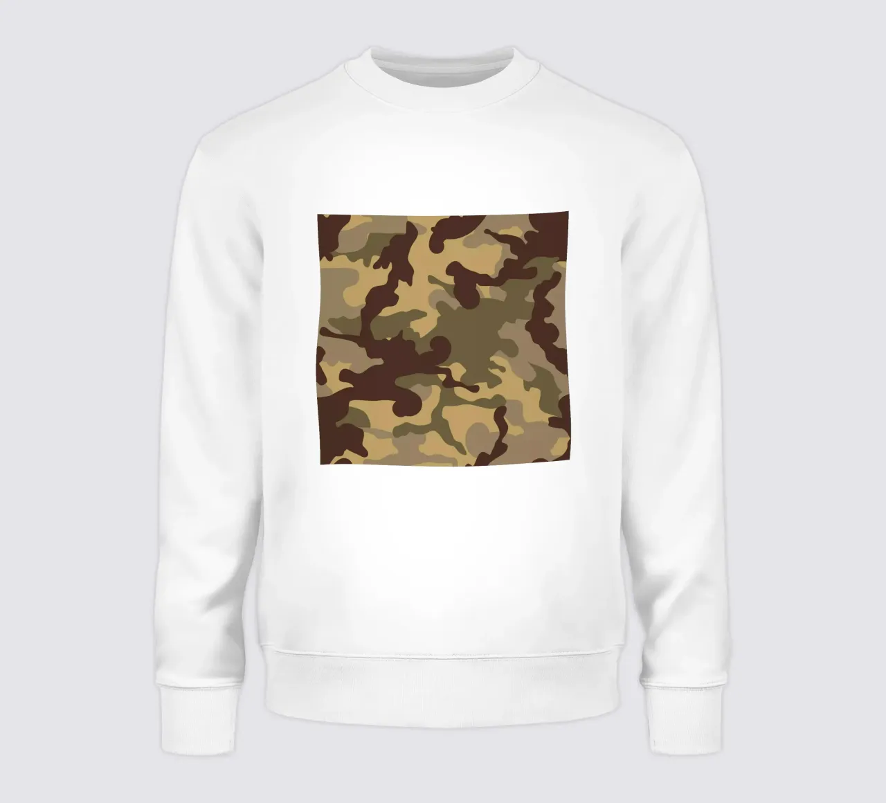 military camouflage sweatshirt by 🎁 ARTVI-SHOP