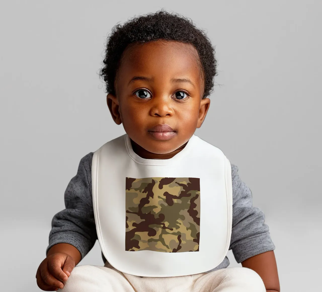 Militär-Tarnung Babylätzchen von 🎁 ARTVI-SHOP