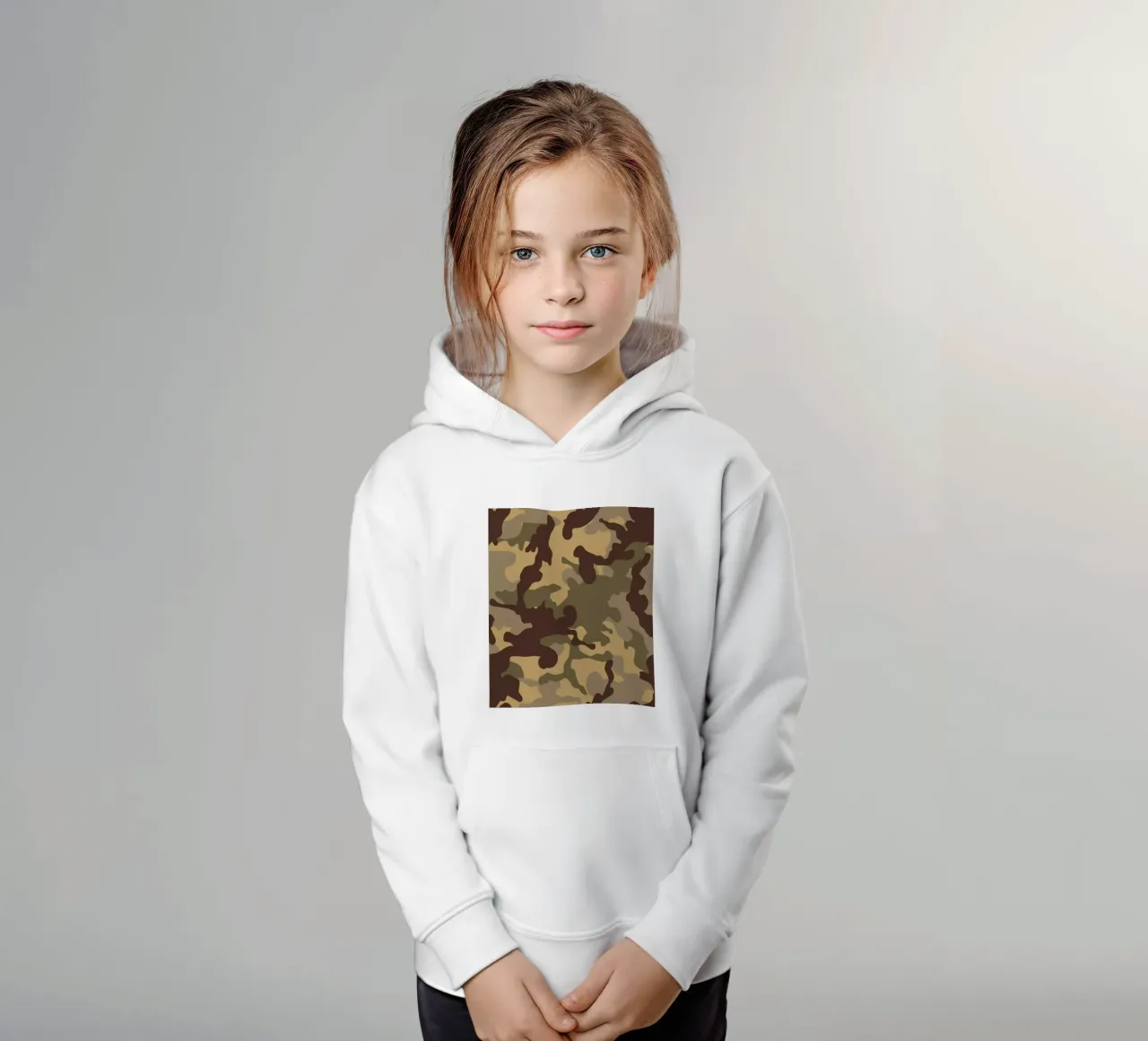 camuflaje militar sudadera con capucha para niño de 🎁 ARTVI-SHOP