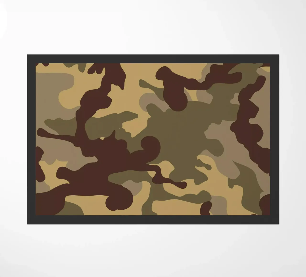 military camouflage doormat by 🎁 ARTVI-SHOP