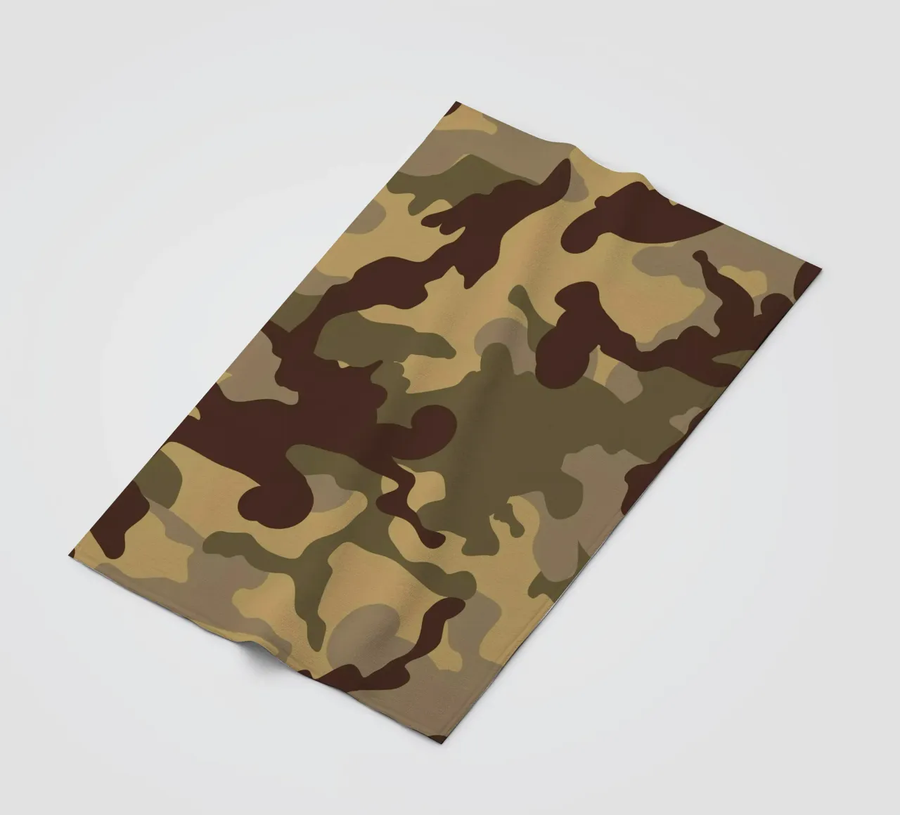 Militär-Tarnung Fleecedecke von 🎁 ARTVI-SHOP