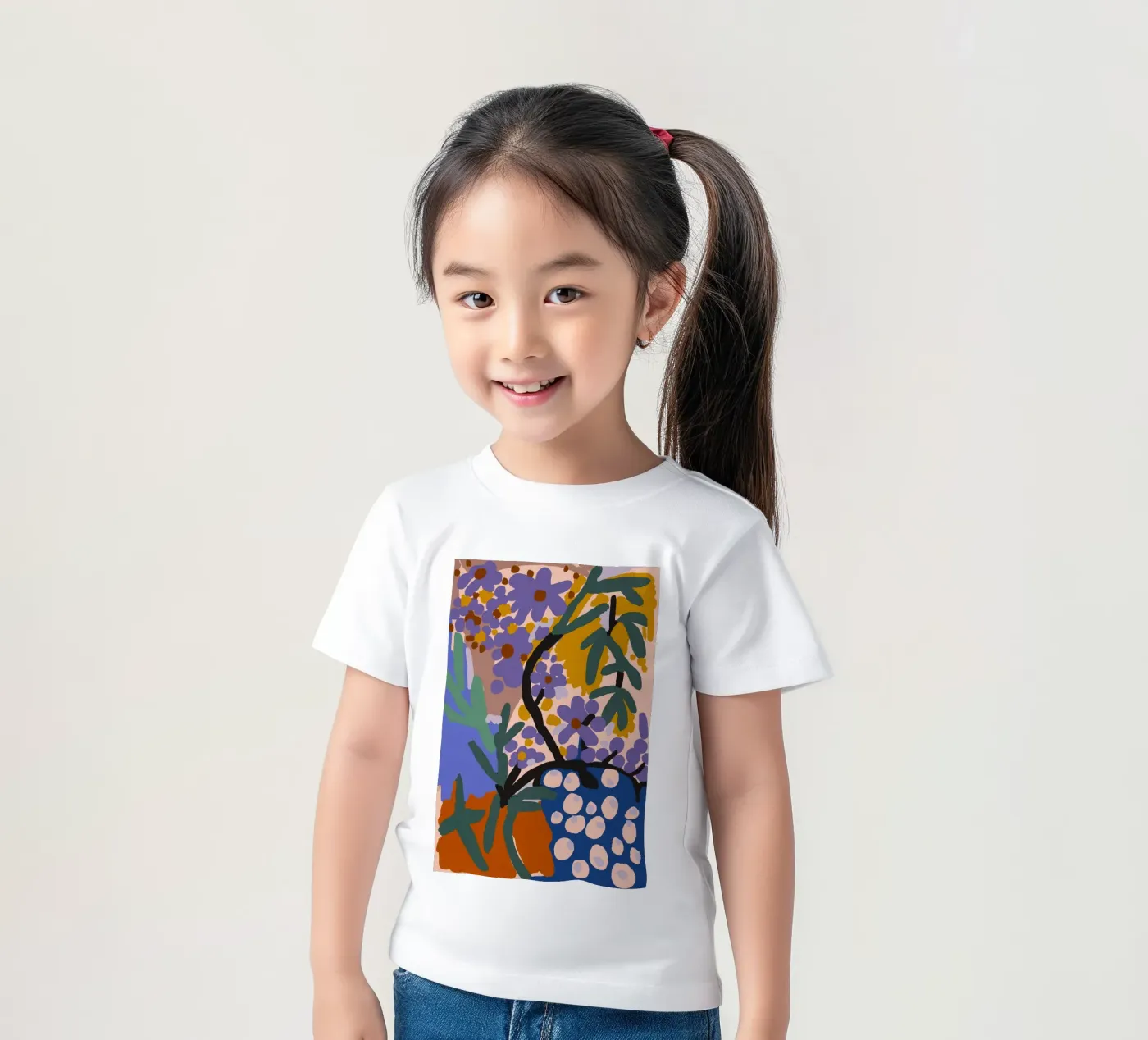 Botanic Impression t-shirt bambini da treechild