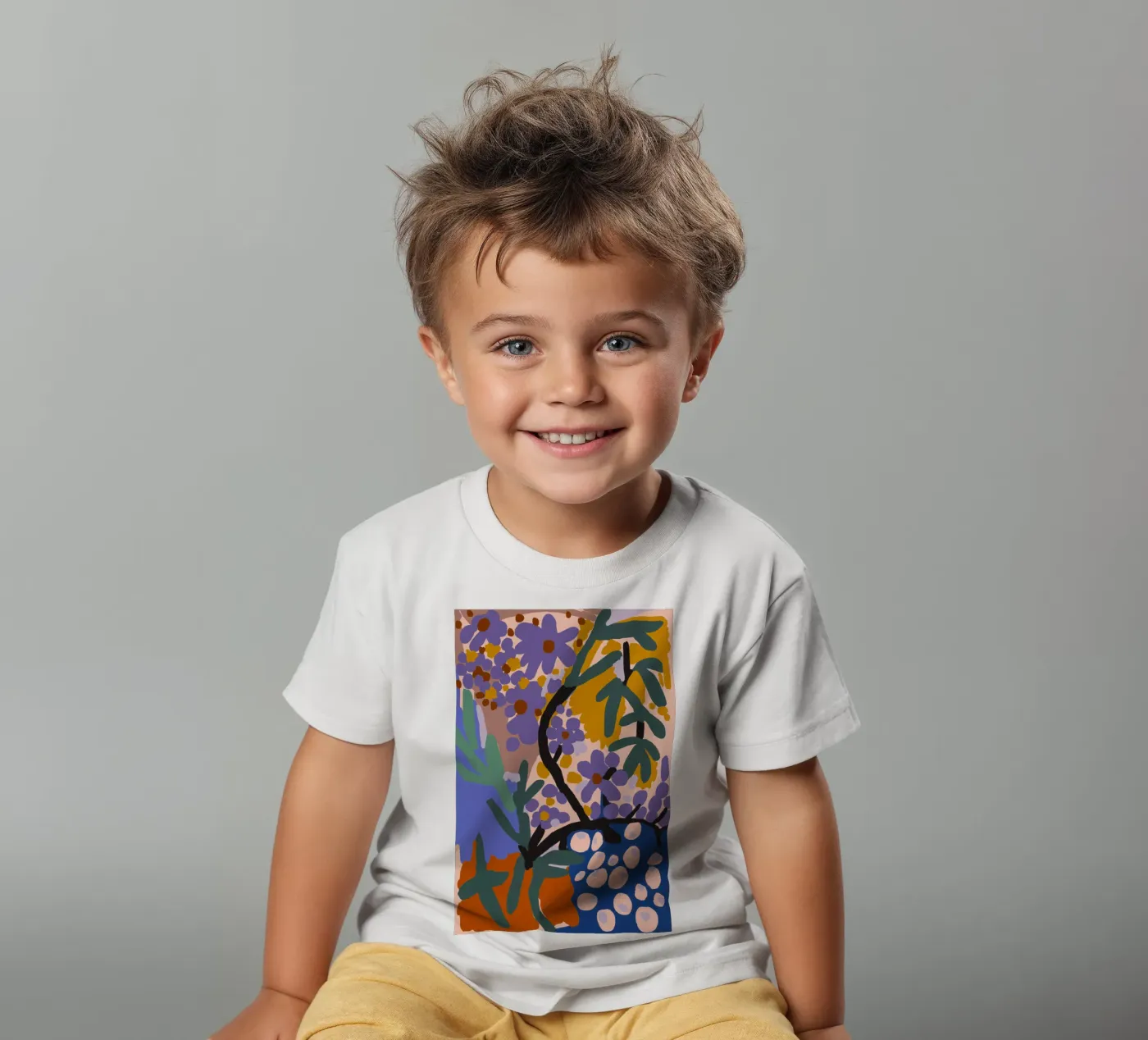 Botanic Impression t-shirt bambini da treechild