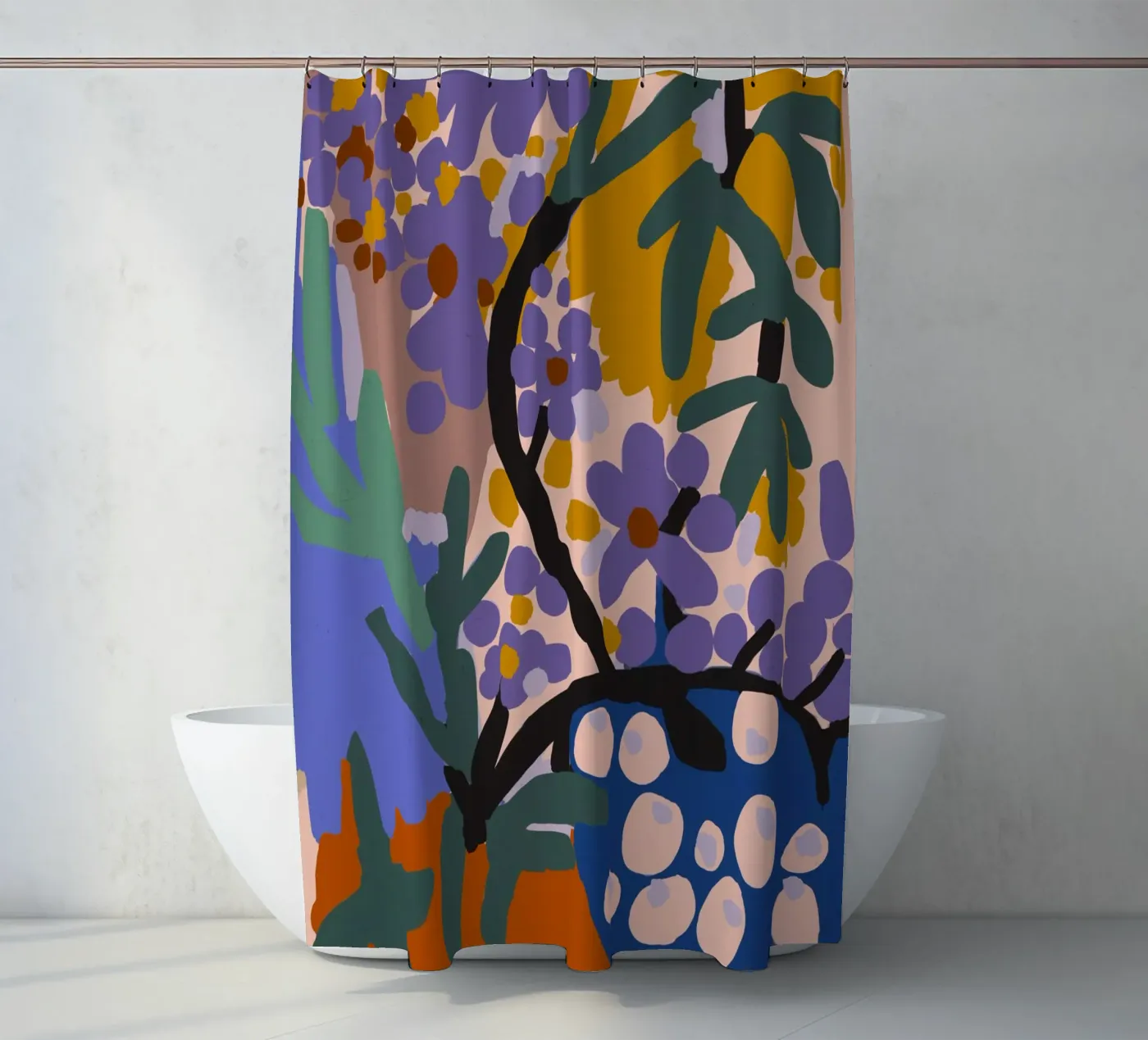 Botanic Impression Duschvorhang von treechild