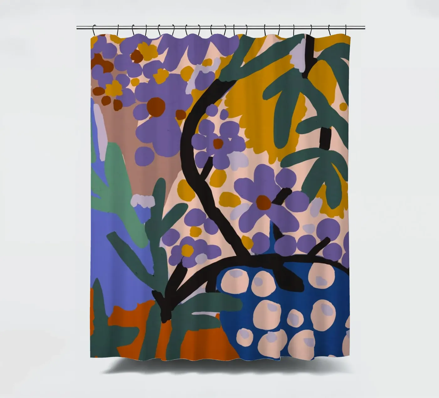 Botanic Impression Duschvorhang von treechild