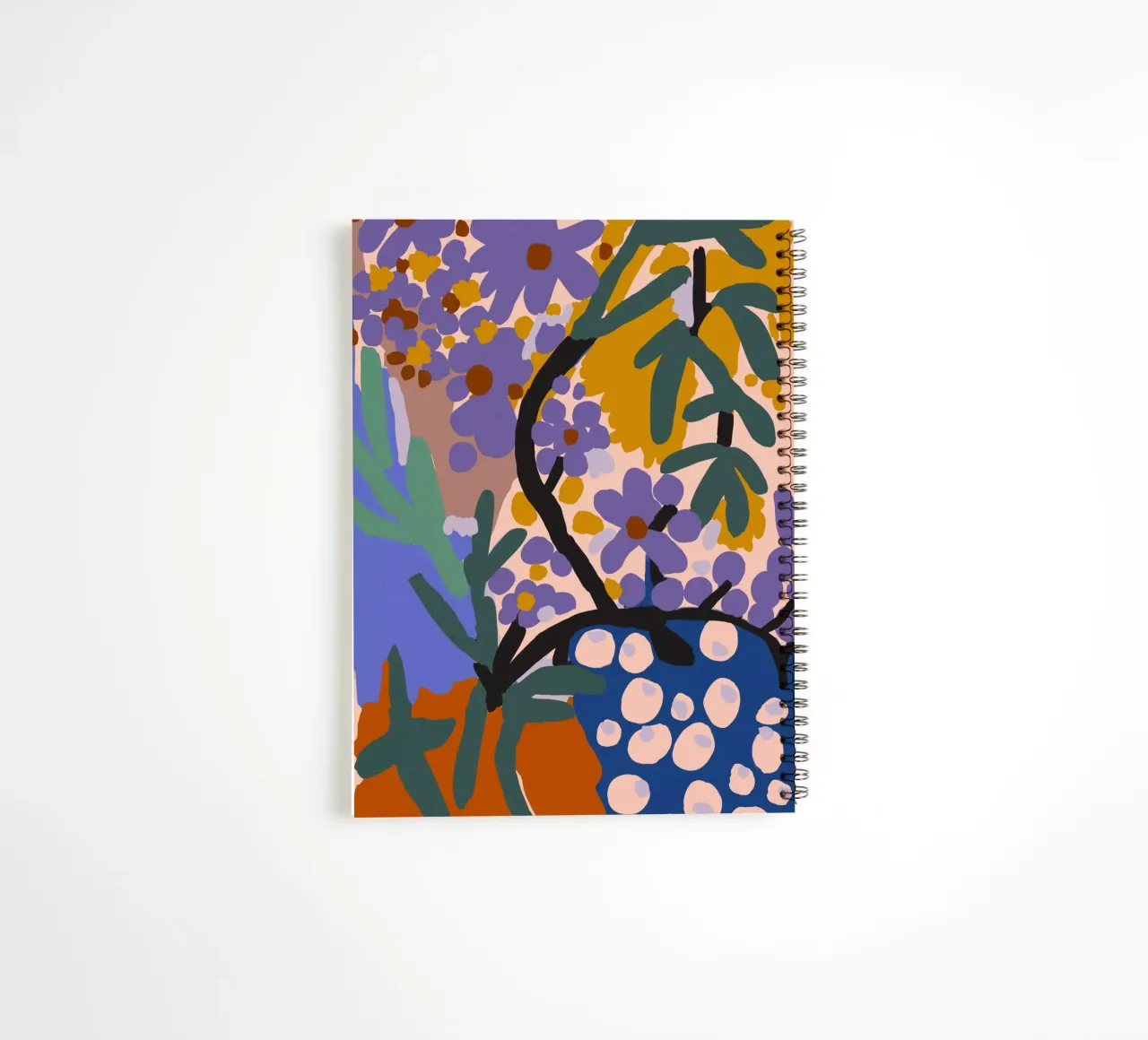 Botanic Impression spiral notebook by treechild